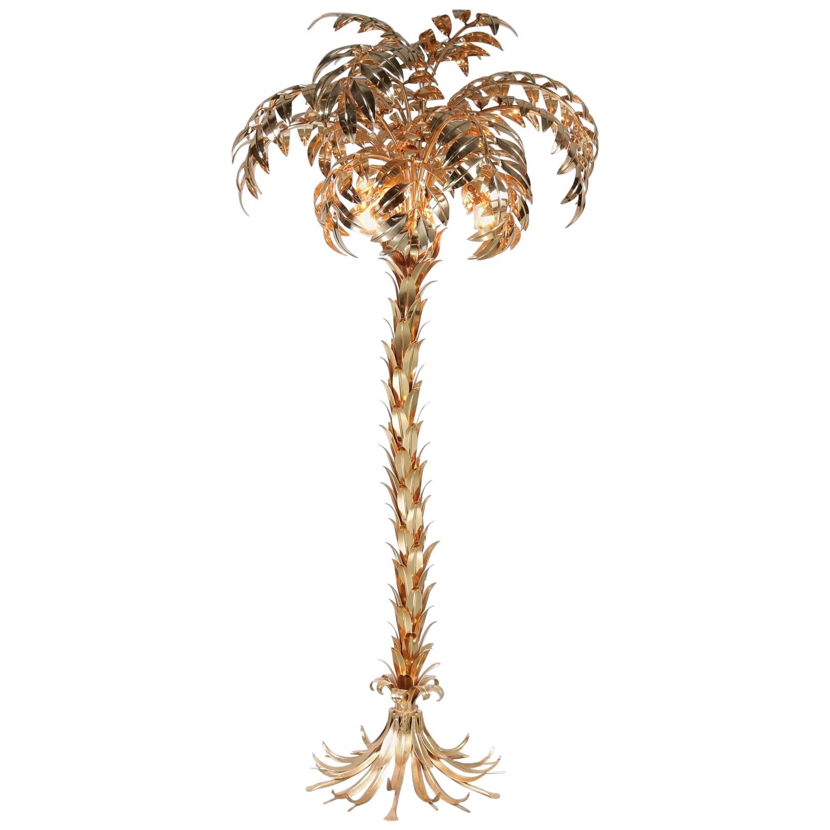 Hans Kögl Palm Tree Lamp, Germany, 1970