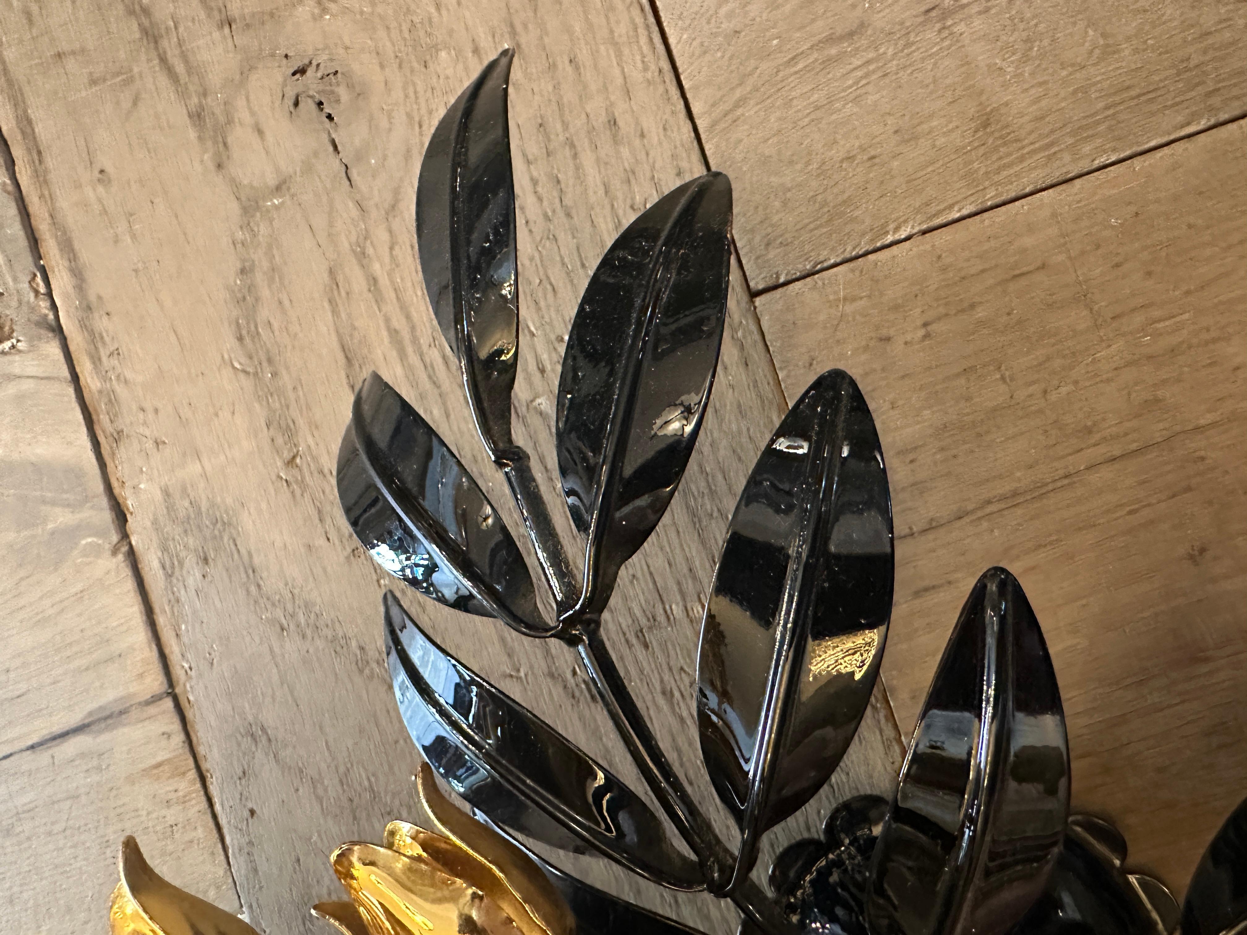 Hans Kogl Pioggia d'Oro Aplique de pared en venta 8