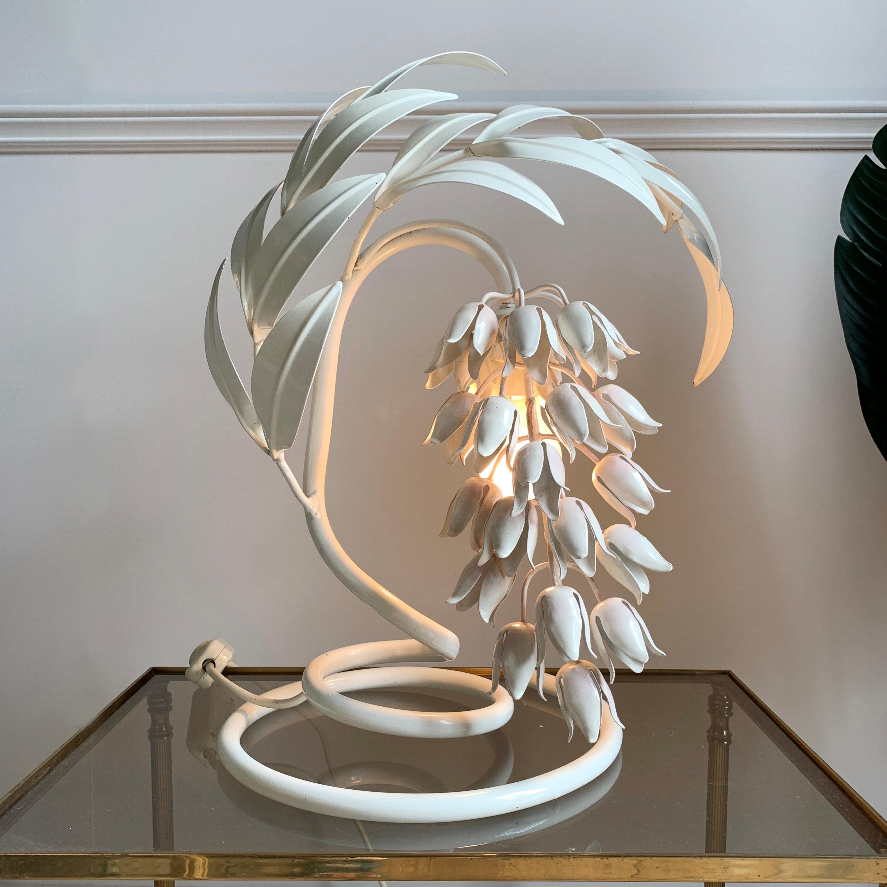 Hans Kogl Pioggia D’oro White Table Lamp, 1970's For Sale 2
