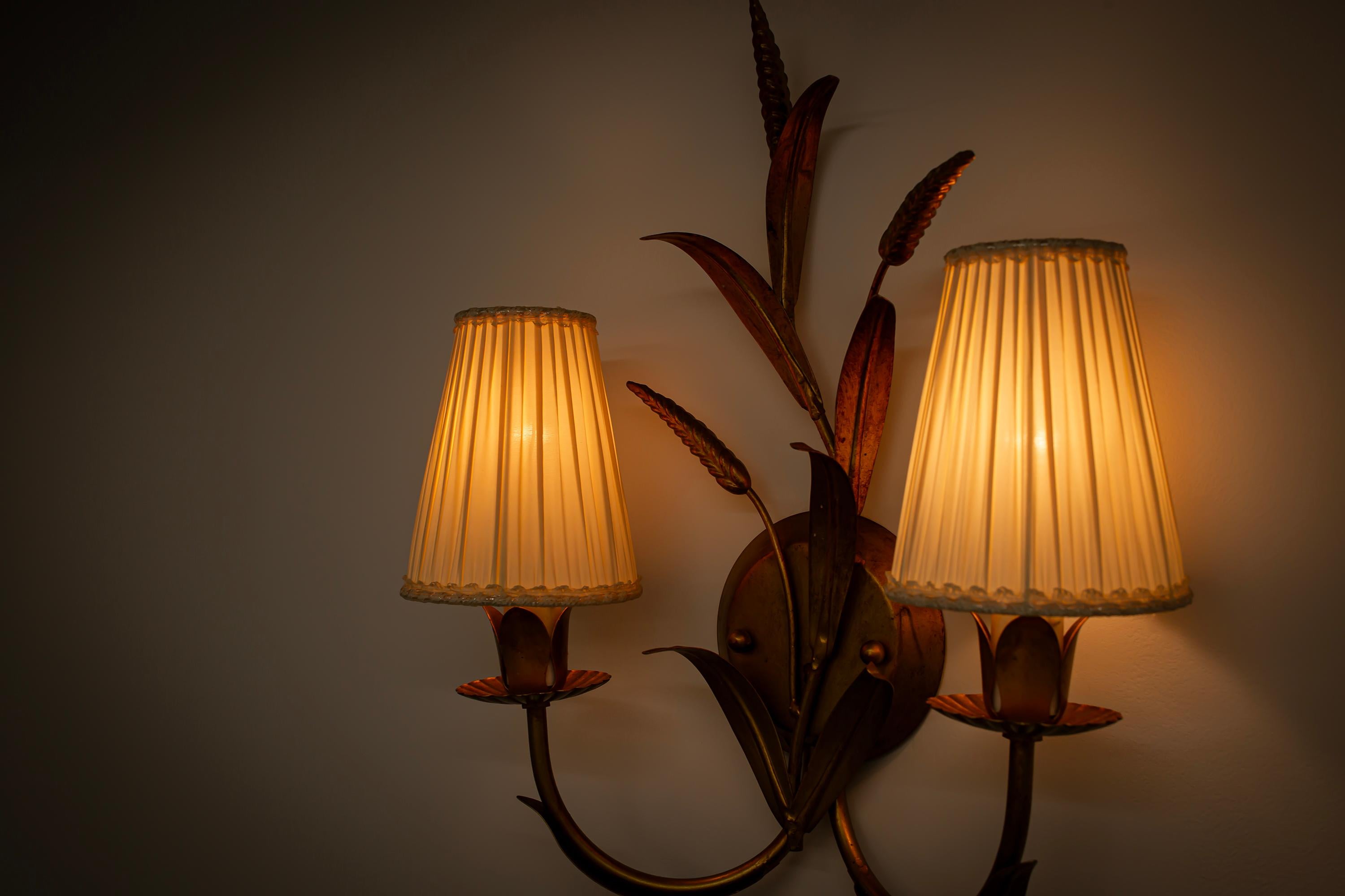 Hans Kögl Regency Gilt Metal Wall Light, Maison Jansen en venta 3