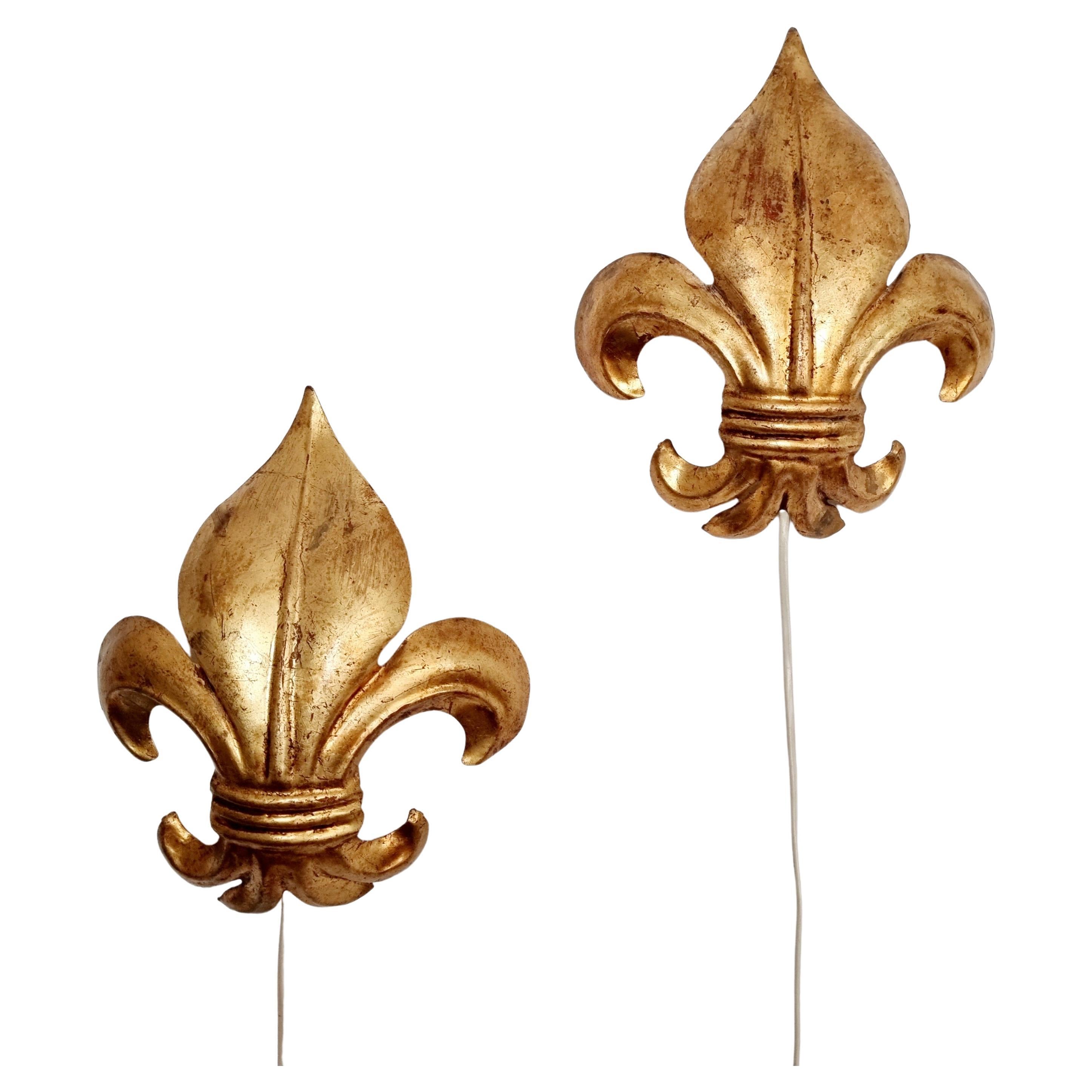 Midcentury Wall Scones / lamps, Hollywood regency / Regency Modern