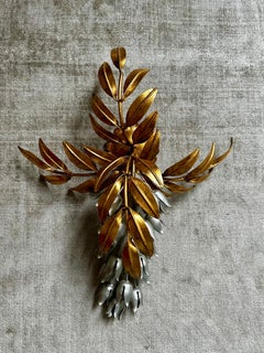 Hans Kogl Wisteria / Pioggia D’ora Wall light Sconce Hollywood Regency 70s