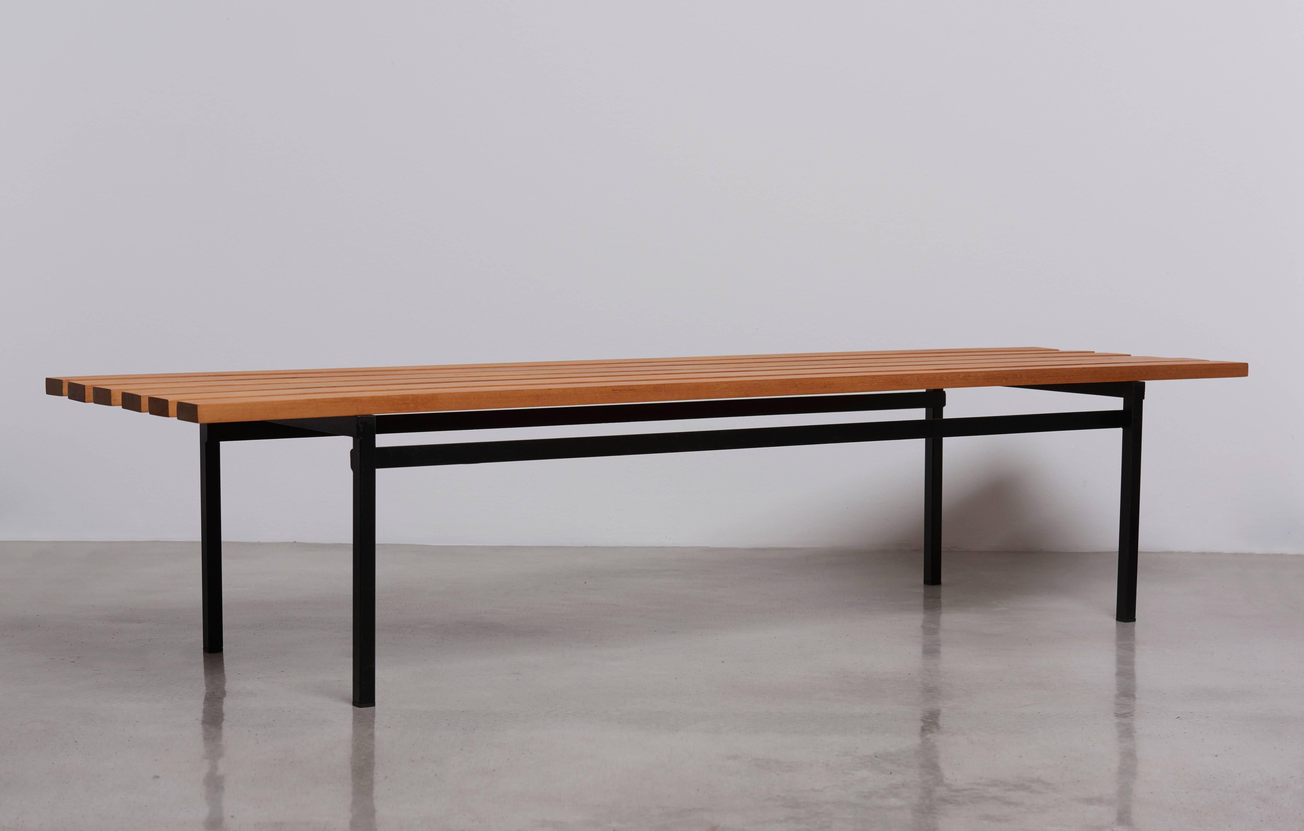 Mid-Century Modern Hans Könecke P1 Bench for Tecta, Germany, 1960s