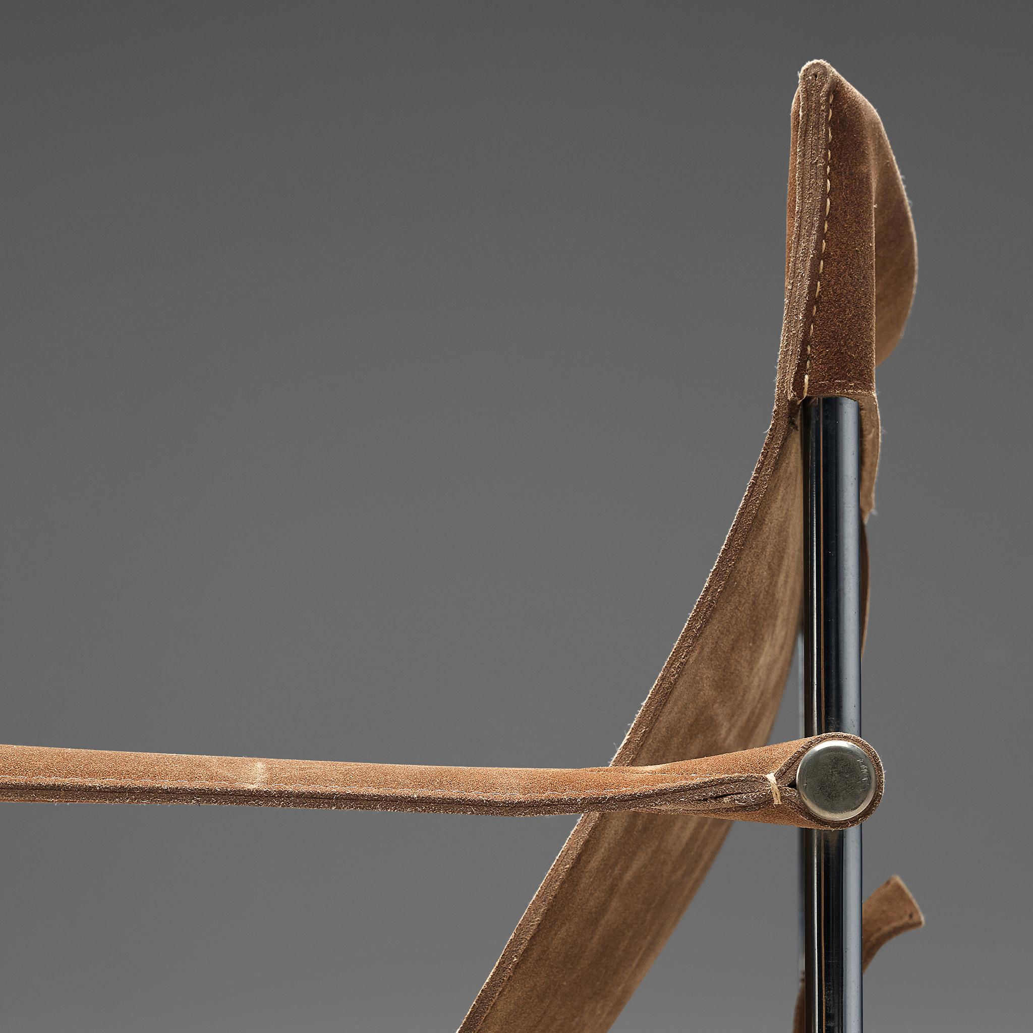 Métal Fauteuil de salon Hans Könecke 