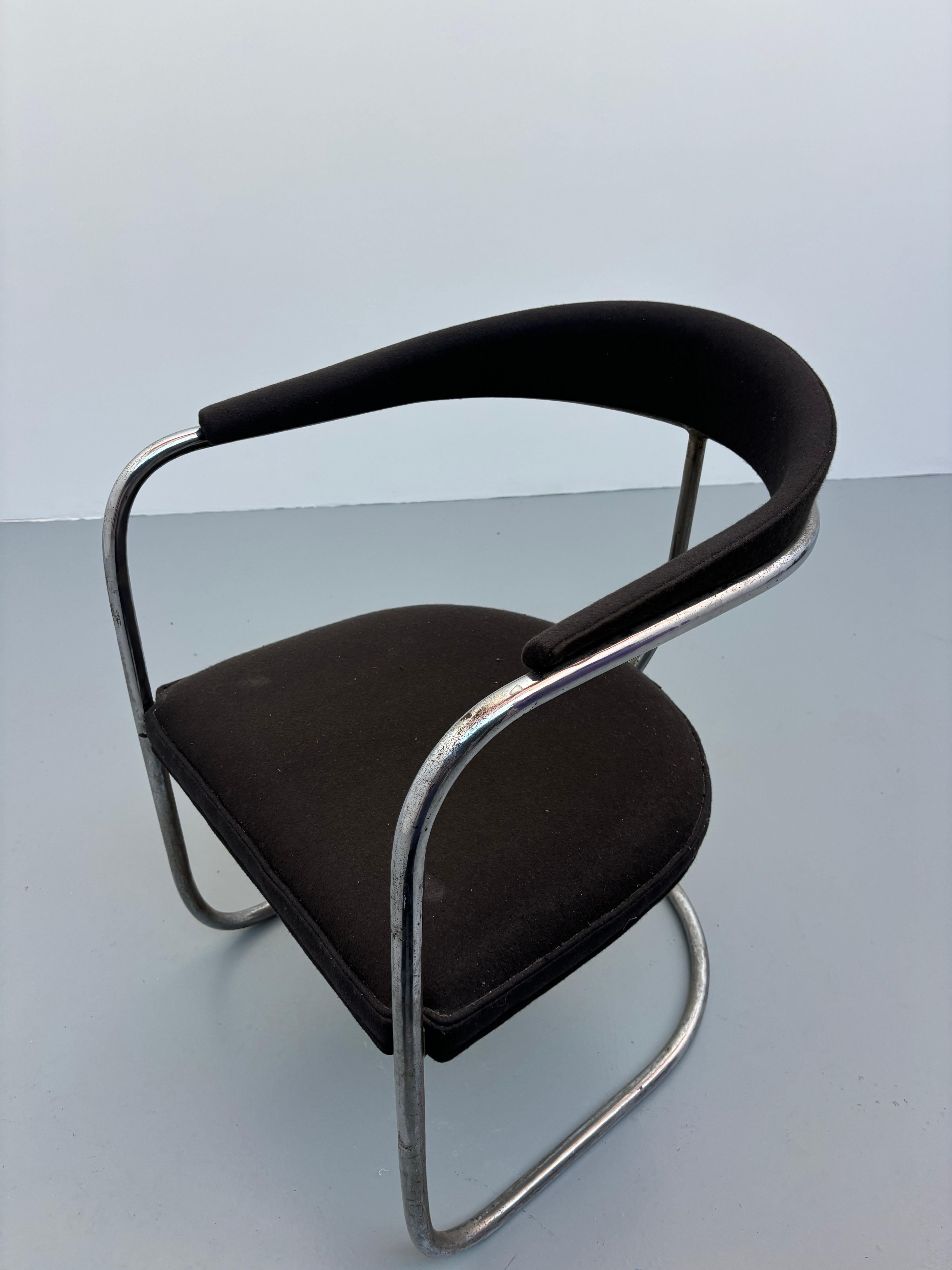 Poltrona modernista Hans Luckhardt in vendita 12