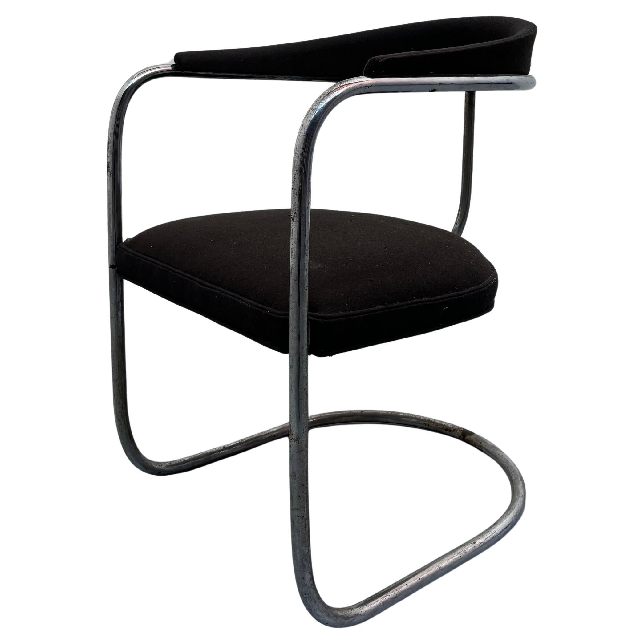 Poltrona modernista Hans Luckhardt in vendita
