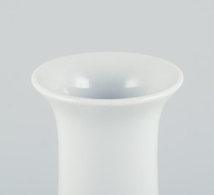 German Hans Merz for Meissen, large narrow-necked porcelain vase, 1970s For Sale
