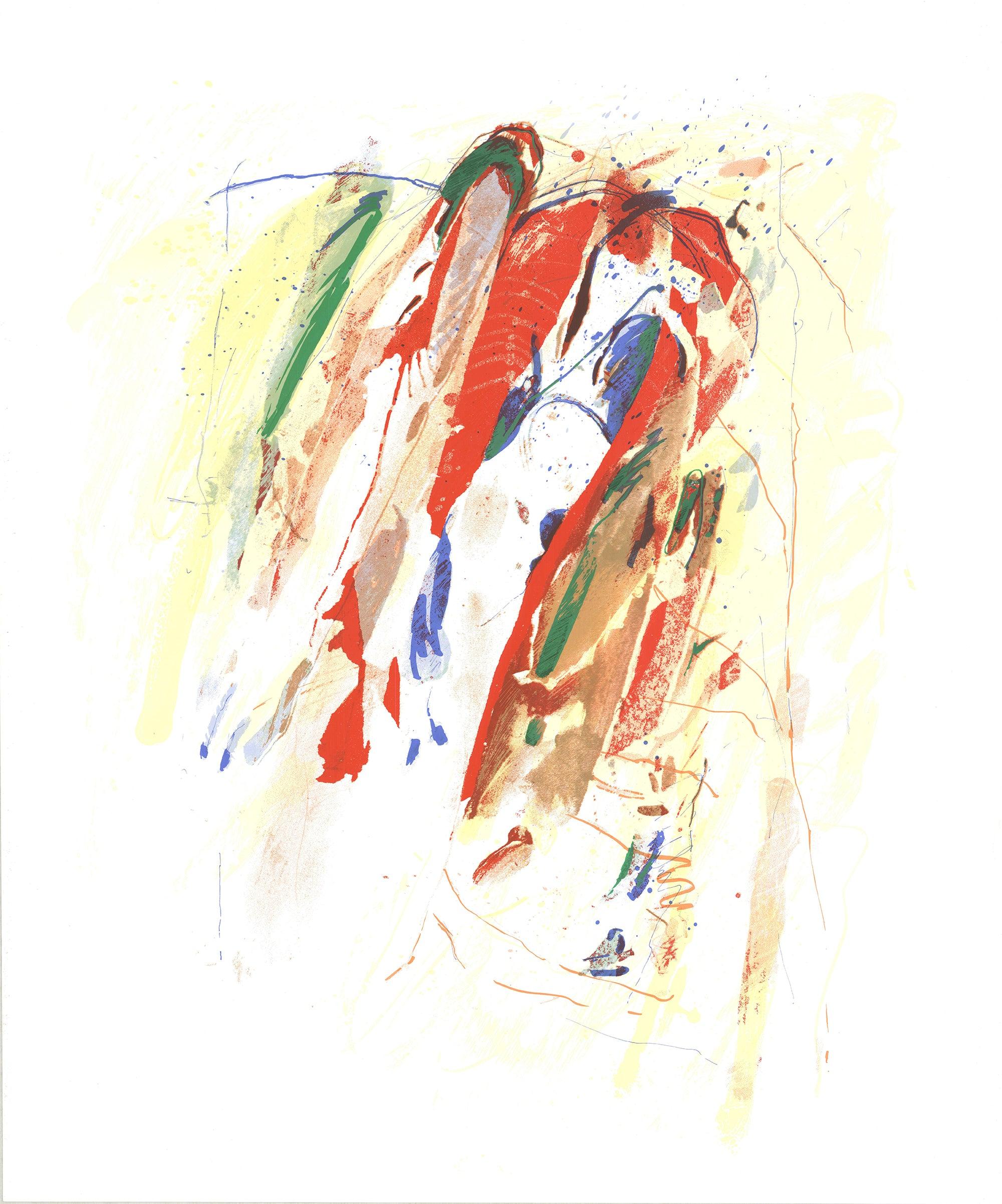 Sérigraphie Waves, 2005, non encadrée, 33,5 x 28 pouces