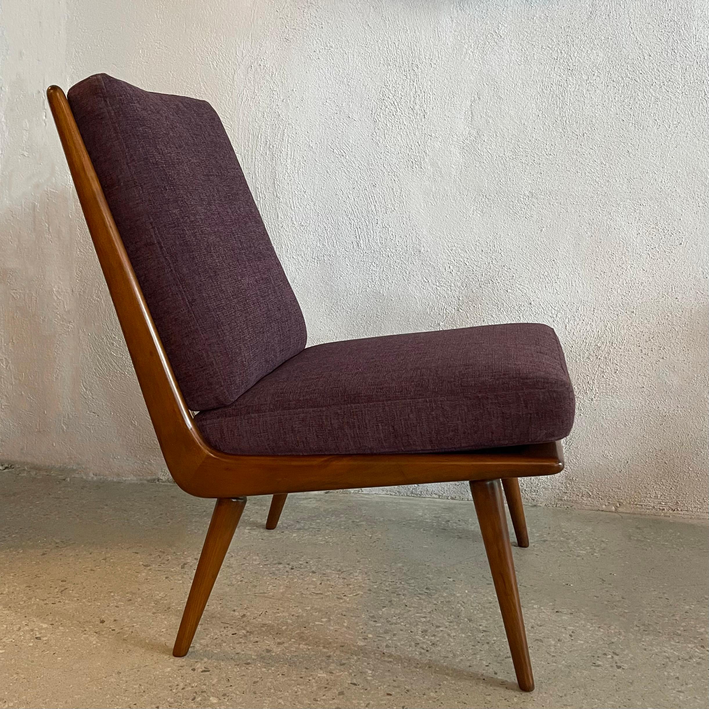 Mid-Century Modern Hans Mitzlaff Boomerang Slipper Chair For Eugen Schmidt Soloform For Sale