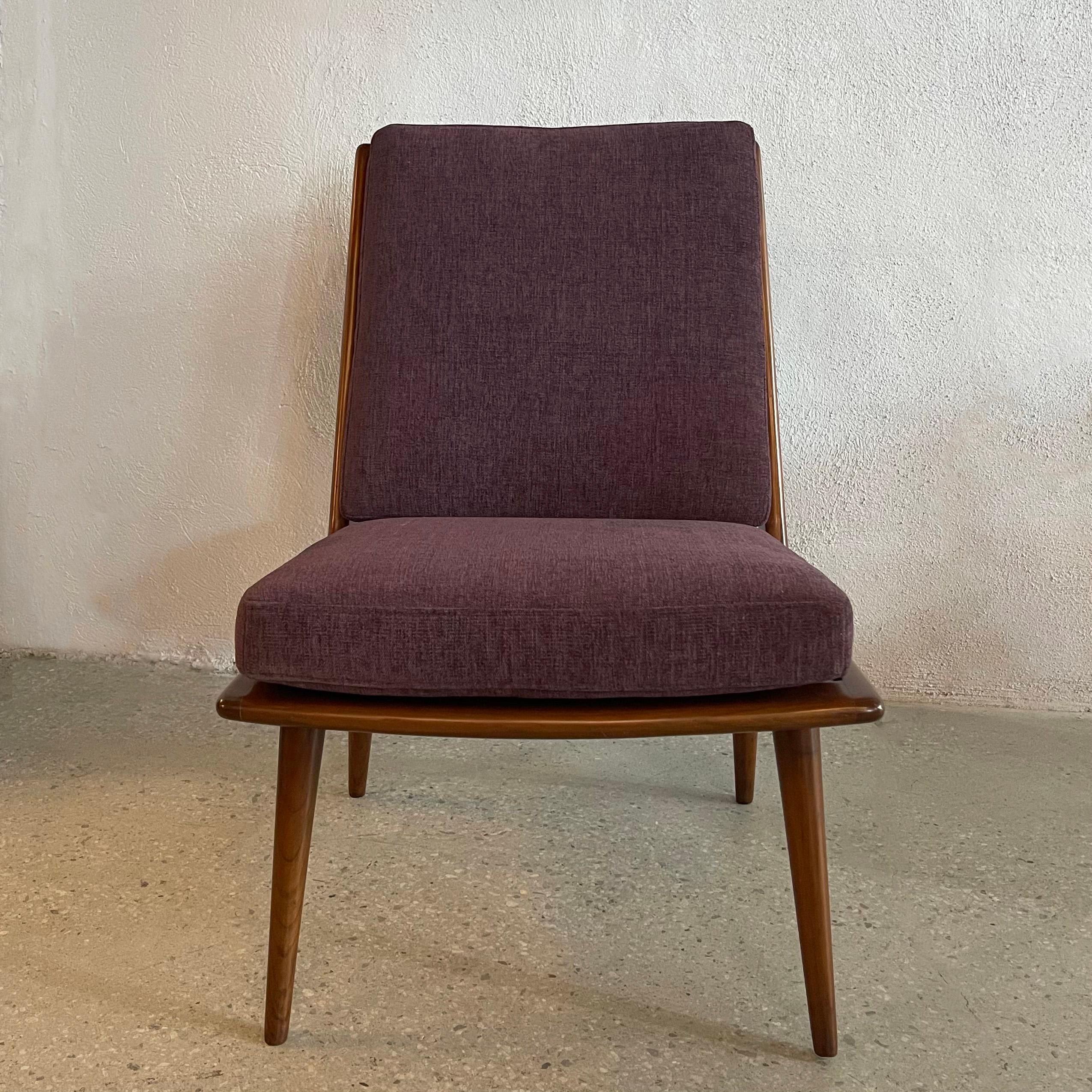 German Hans Mitzlaff Boomerang Slipper Chair For Eugen Schmidt Soloform For Sale