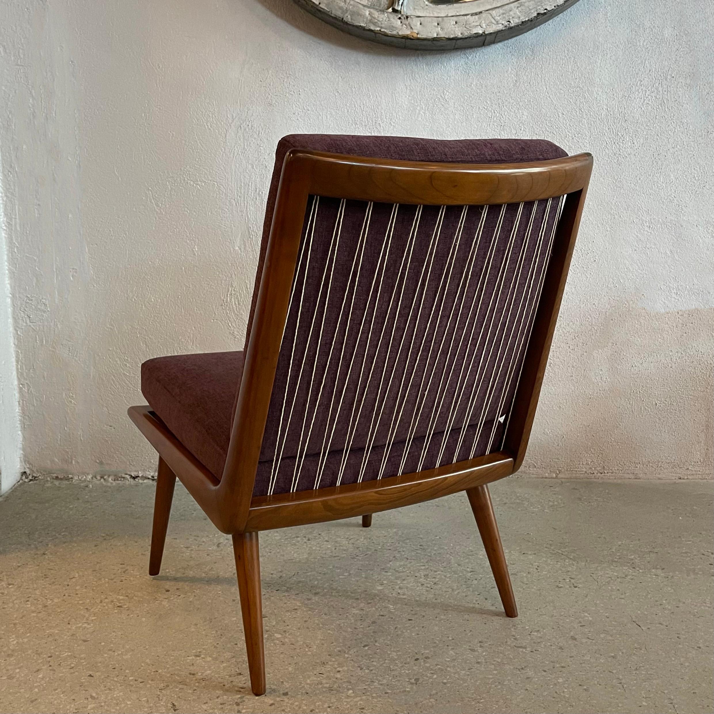 20th Century Hans Mitzlaff Boomerang Slipper Chair For Eugen Schmidt Soloform For Sale