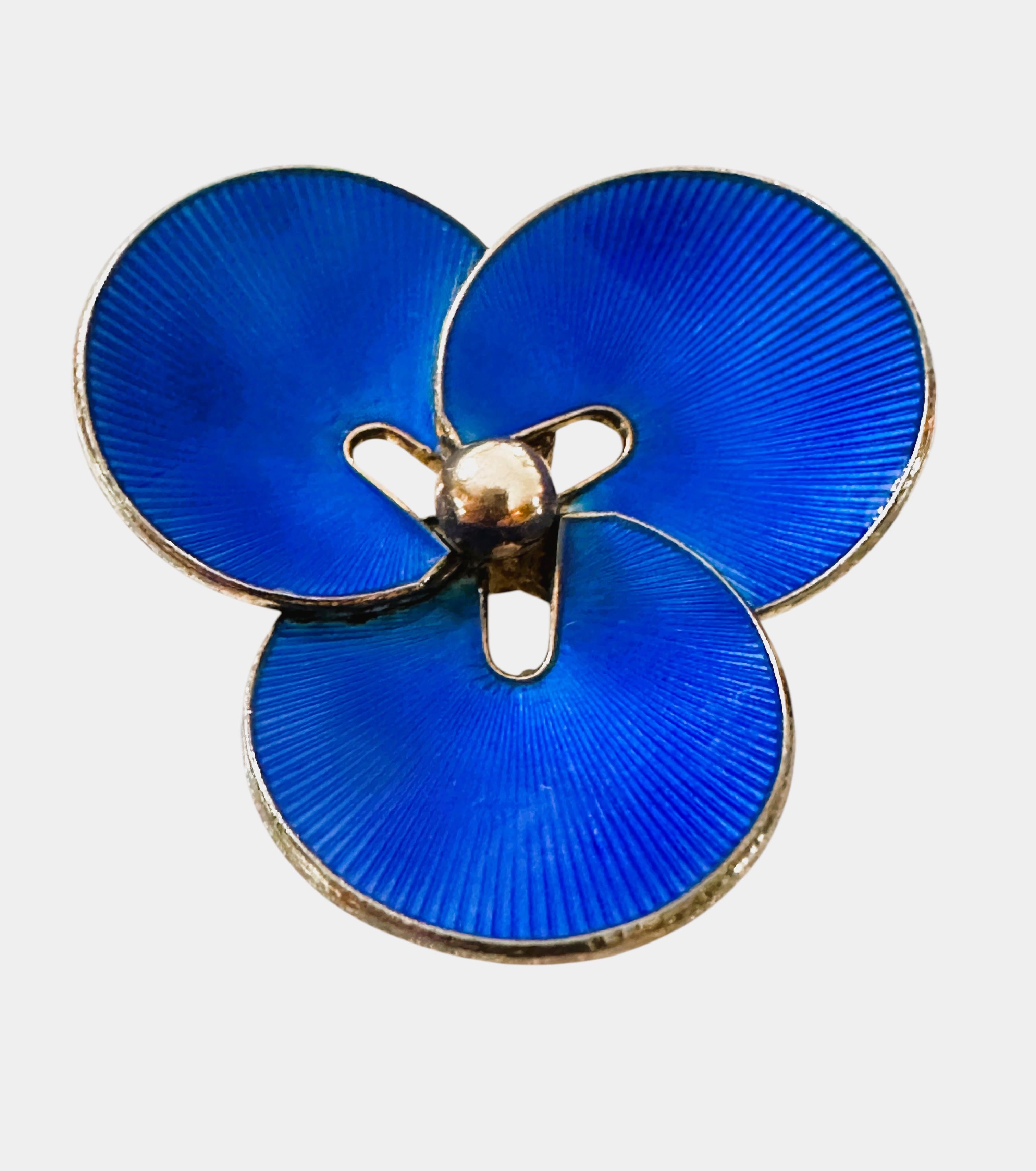 Art Déco Hans Myhre Norway Scandinavian Modernist Guilloche Enamel Gold PL Silver Suite in vendita
