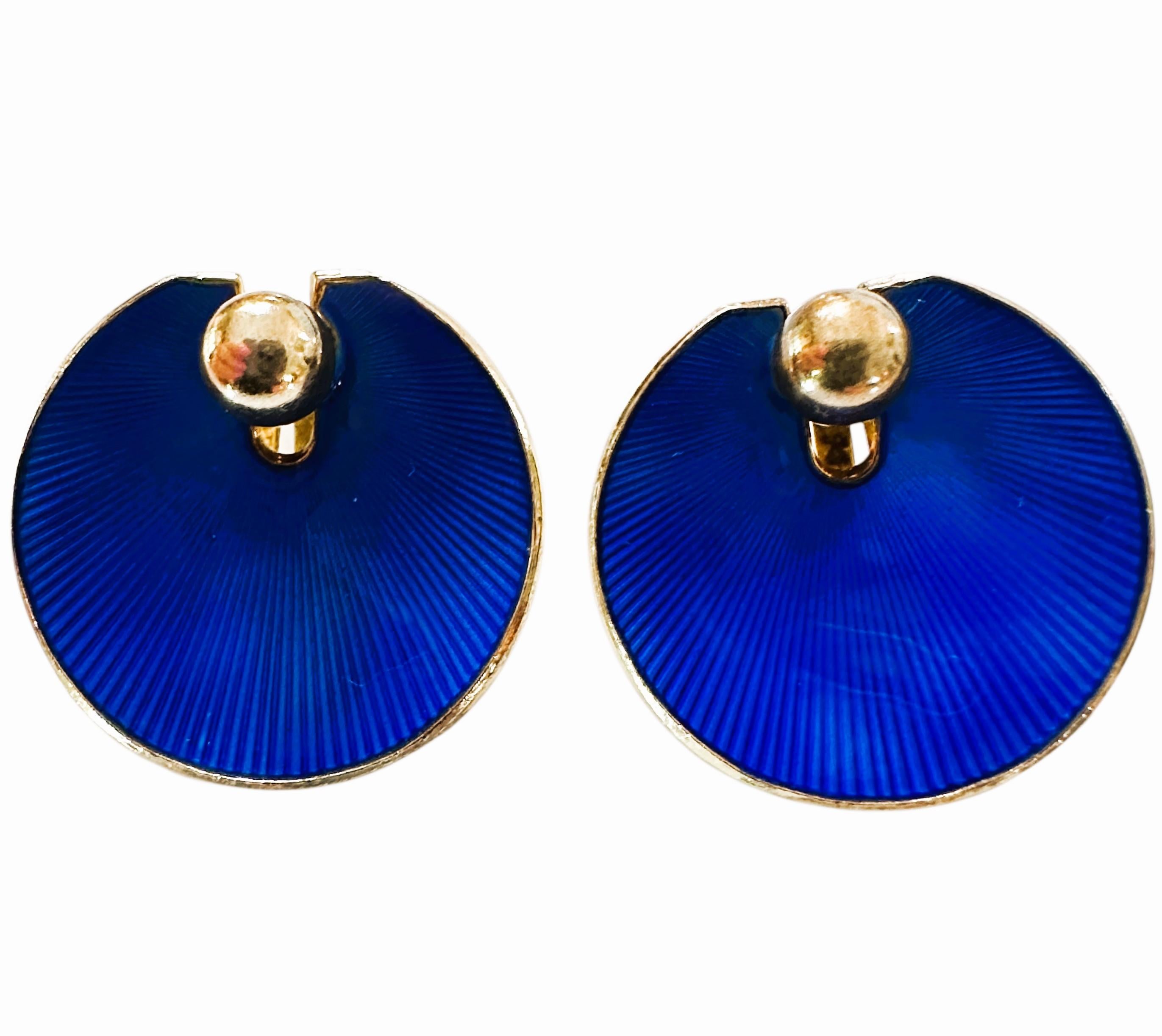 Hans Myhre Norway Scandinavian Modernist Guilloche Enamel Gold PL Silver Suite in vendita 4