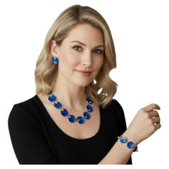 Hans Myhre Norway Scandinavian Modernist Guilloche Enamel Gold PL Silver Suite