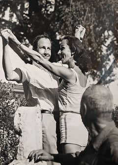 "Robert Rauschenberg, Carolyn Brown" Hans Namuth, Dancing, Photograph of Artist