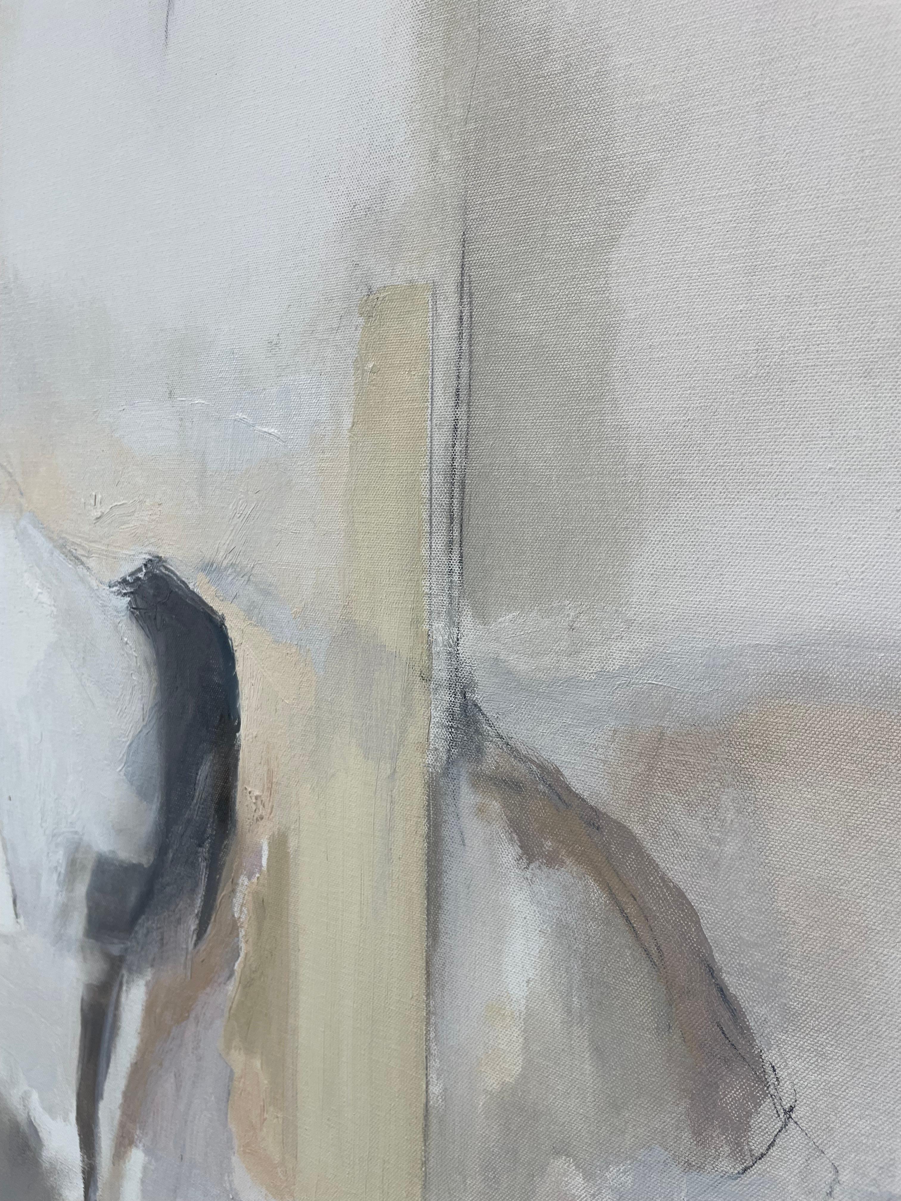 Artist: Hans Neleman
Title: Recollection
Medium: Oil on canvas
Size: 81 x 66 inches
Unique
- 
In this series of paintings, Neleman expertly weaves together fragments of sensibilities from the past, creating an enchanting tapestry of nostalgia and