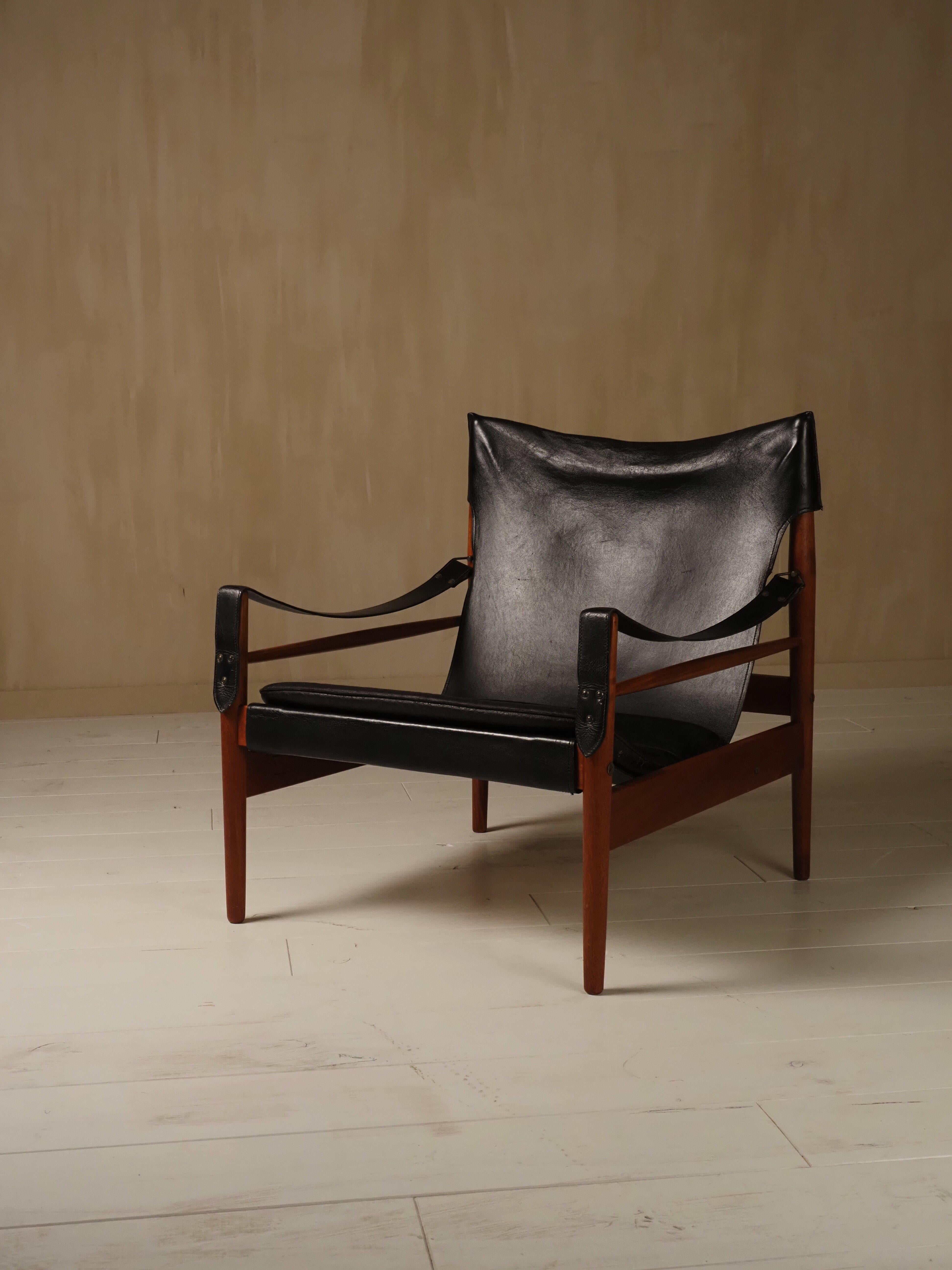 Hans Olsen chaise longue Antilope safari 1960's en vente 9