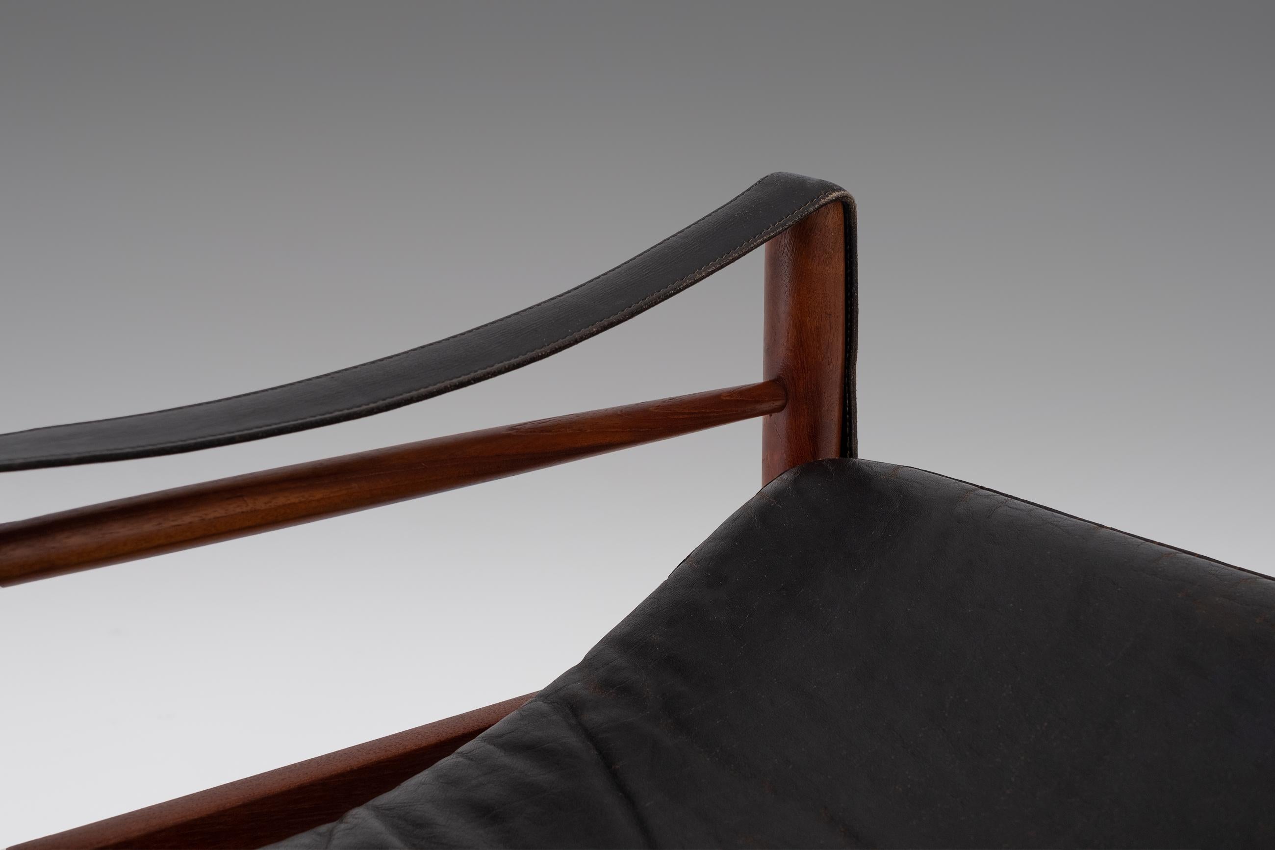 Hans Olsen “Antilope” Safari Lounge Chair, 1960s For Sale 2