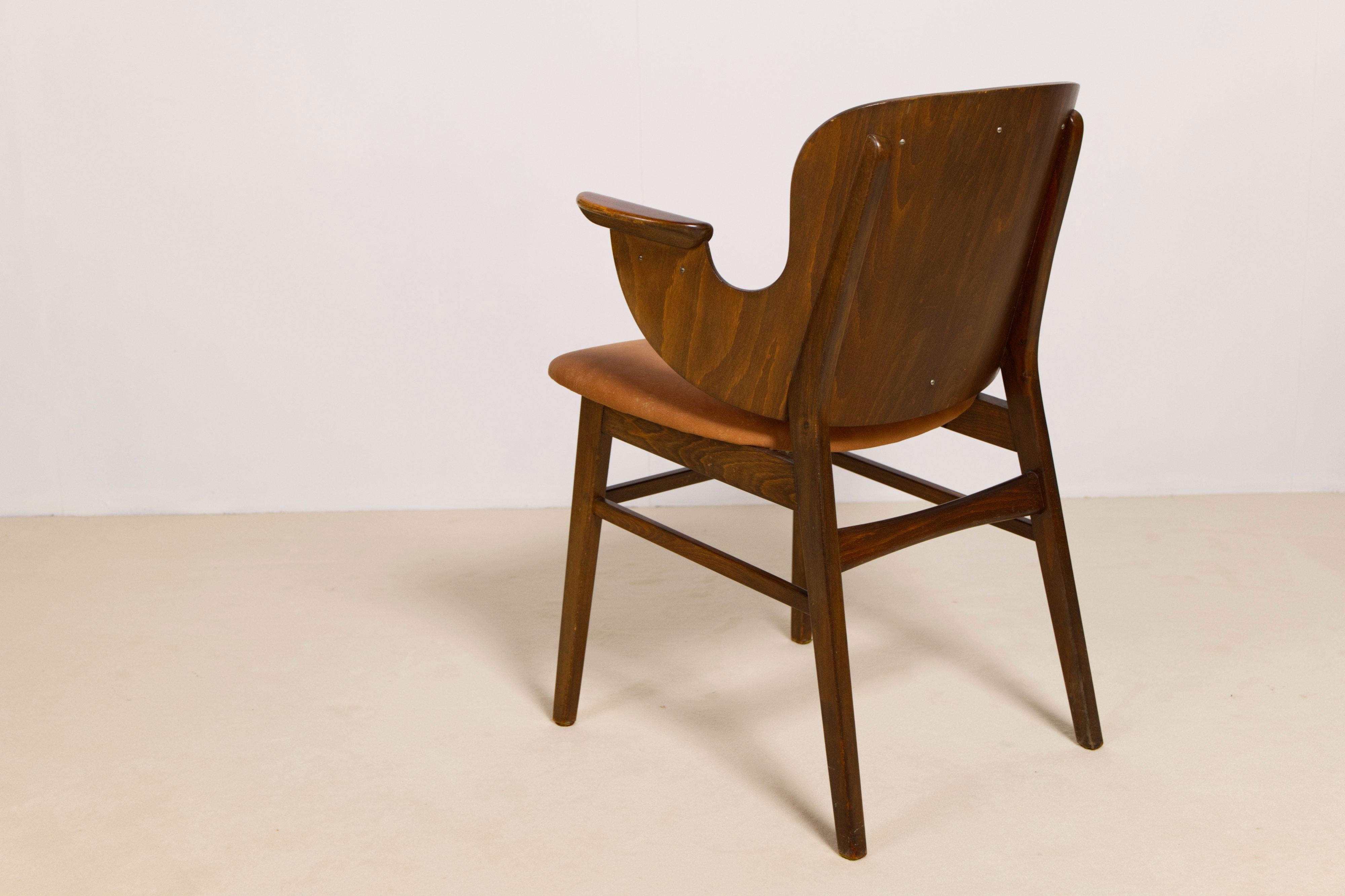 Sillón Hans Olsen Modelo 107 para Bramin Mobler, Dinamarca, Años 50 en venta 1