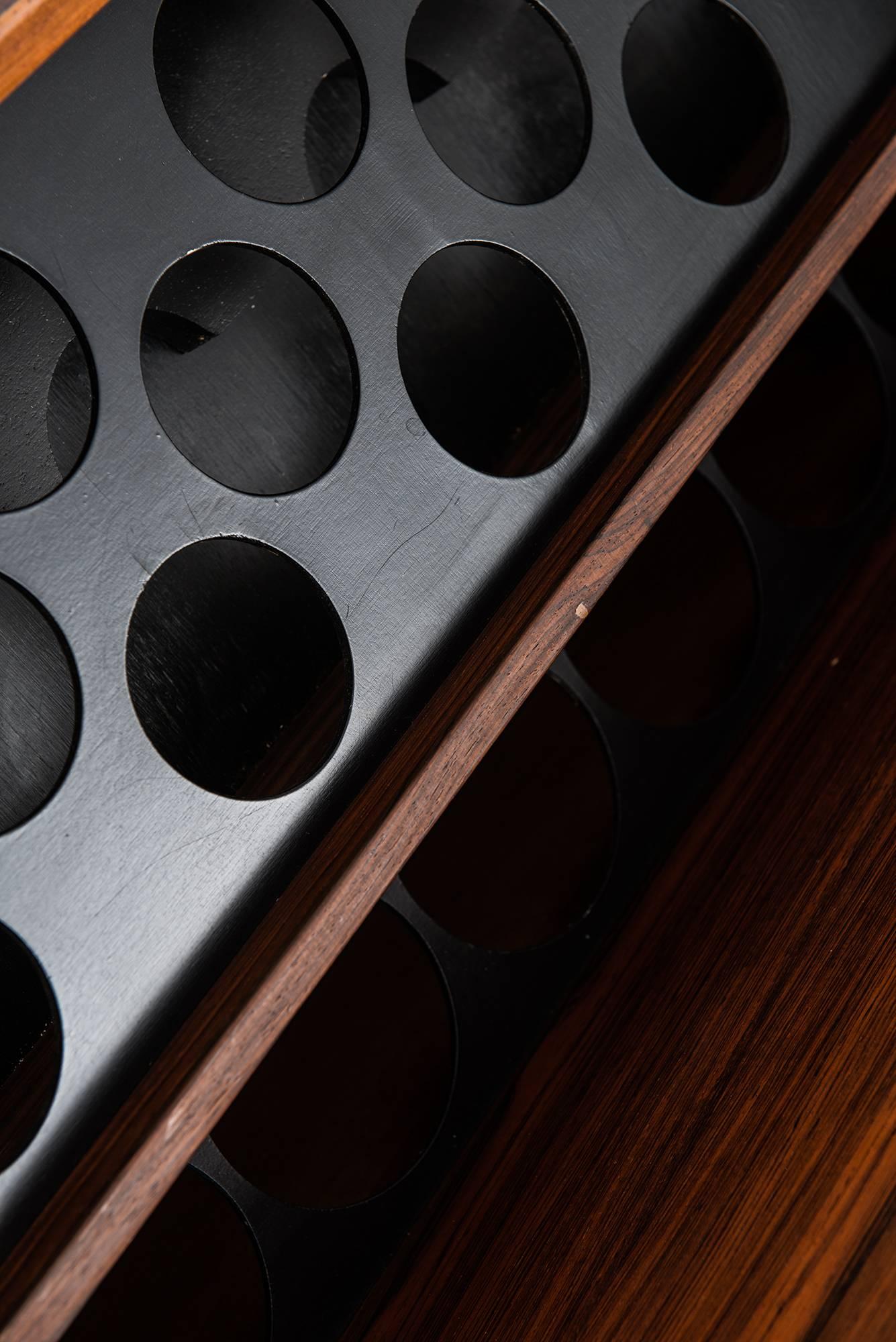 Danish Hans Olsen Bar Cabinet by Brande Møbelfabrik in Denmark
