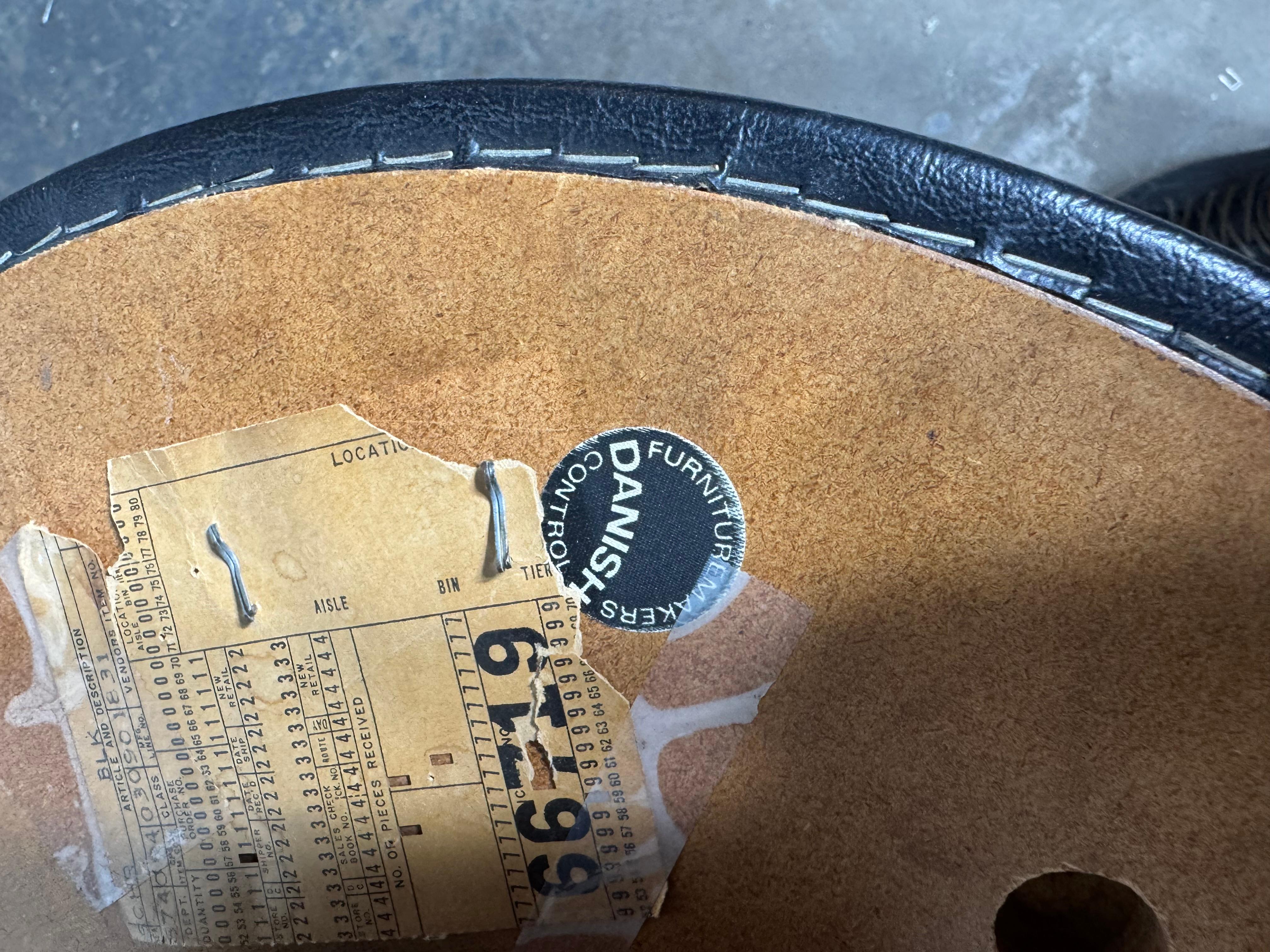 Tabourets de bar Hans Olsen pour Rojle Frem Danemark 1960 en vente 6