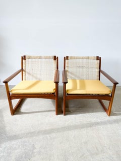 Hans Olsen Cane Back Lounge Chairs