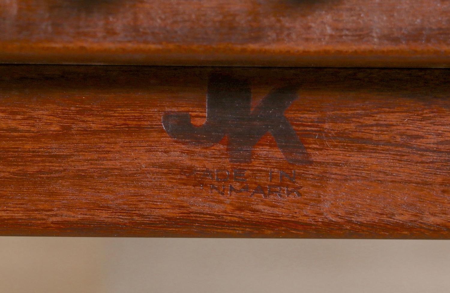 Hans Olsen Cane & Teak Lounge Chair for Juul Kristensen 5