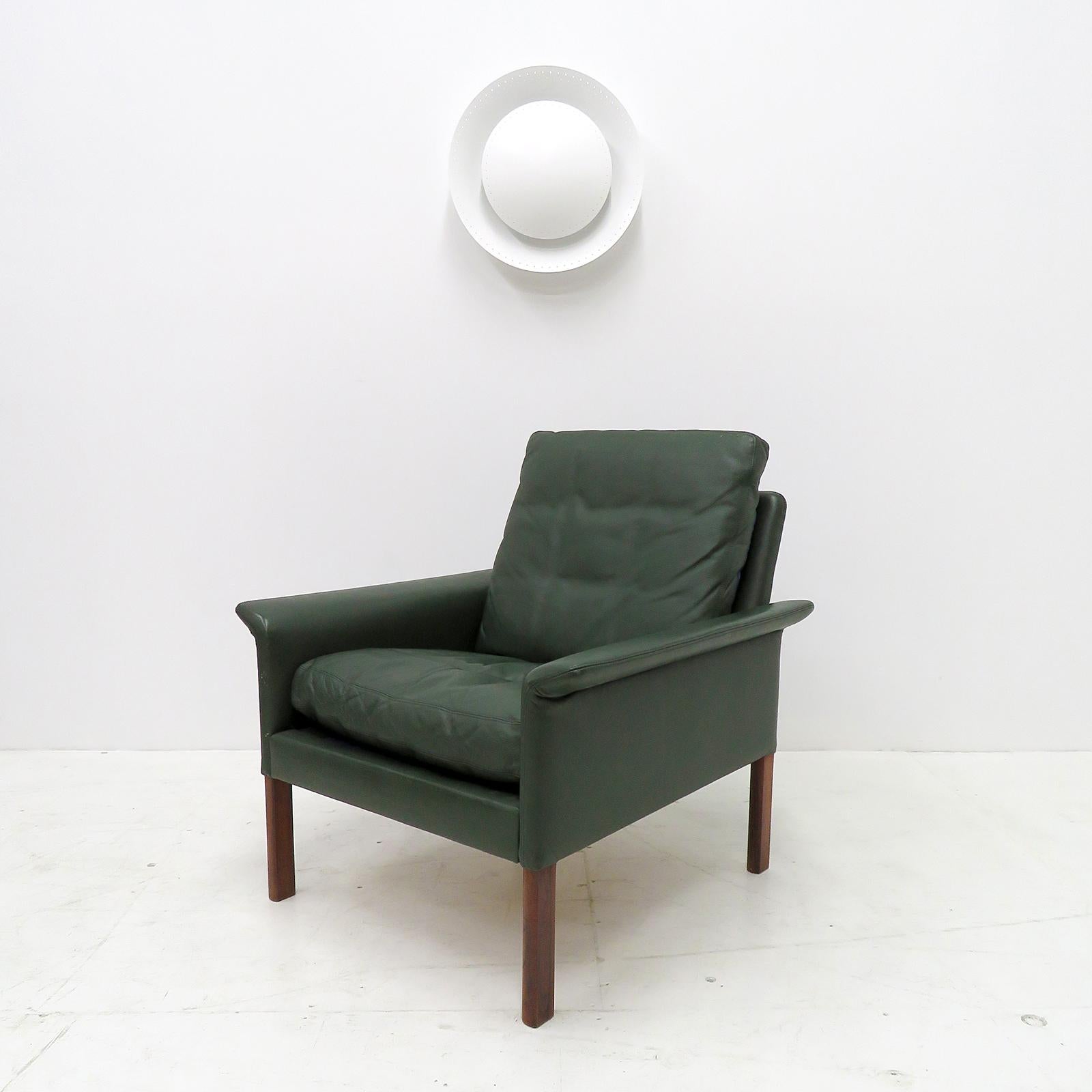 Danish Hans Olsen Club Chairs & Ottoman, 1960 For Sale