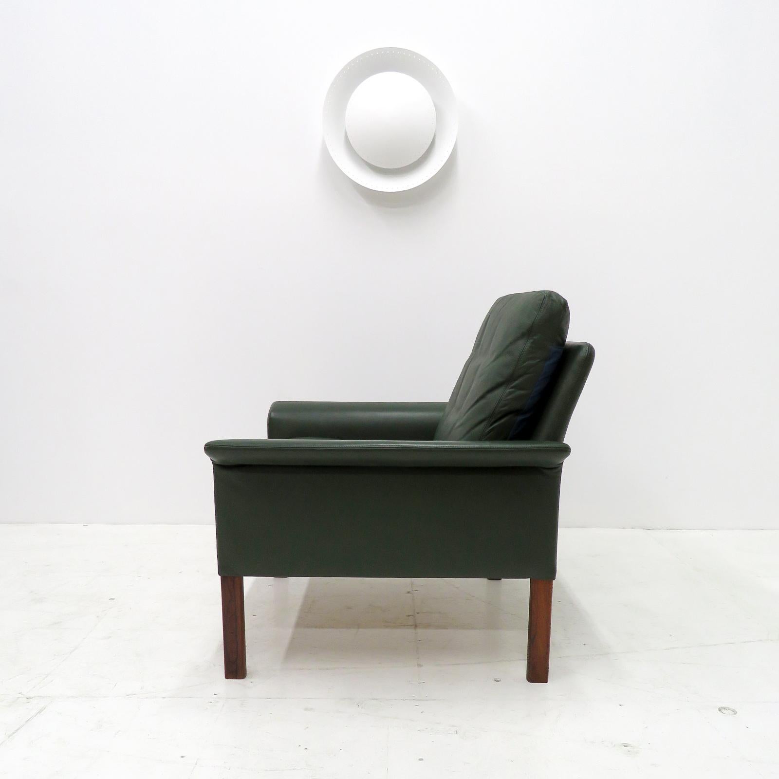 Hans Olsen Club Chairs & Ottoman, 1960 In Good Condition For Sale In Los Angeles, CA