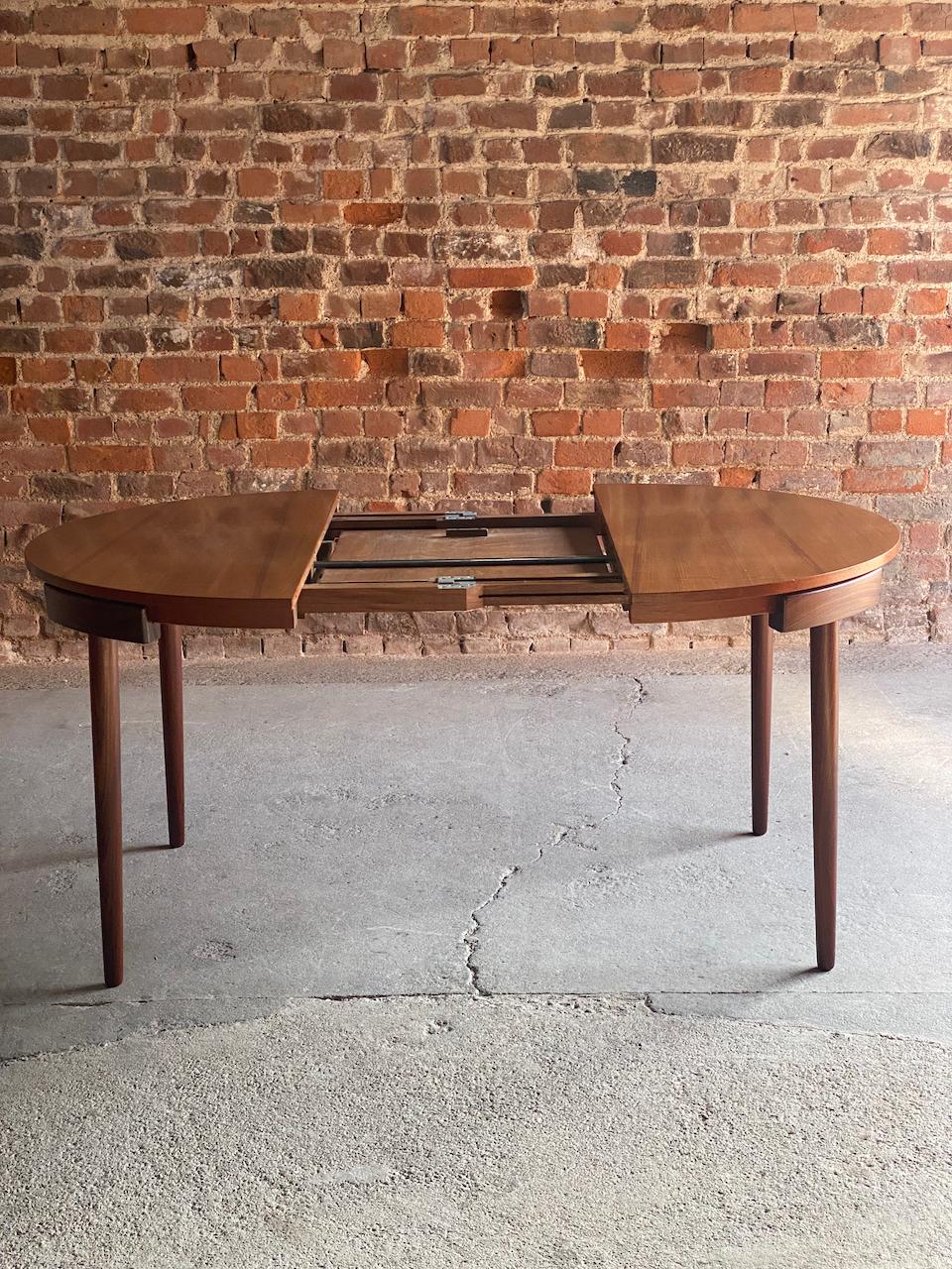 Hans Olsen Dinette Dining Table and Four Chairs Frem Rojle, Circa 1960 5