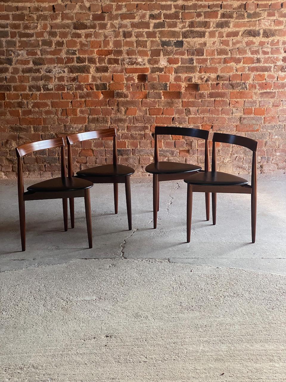 Hans Olsen Dinette Dining Table and Four Chairs Frem Rojle, Circa 1960 In Excellent Condition In Longdon, Tewkesbury