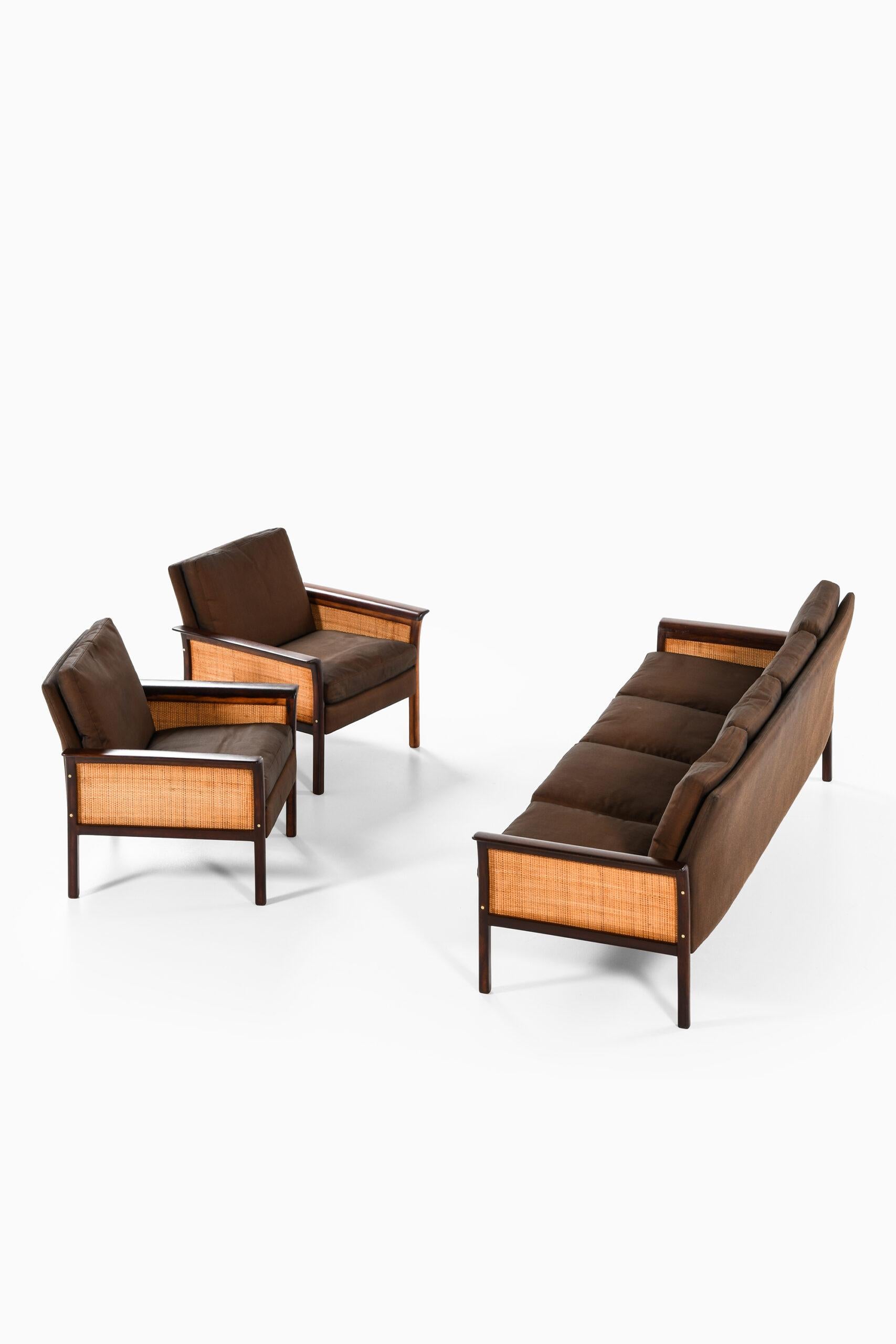 Hans Olsen Easy Chairs Modell 500 Produziert von C/S Møbler (Skandinavische Moderne) im Angebot