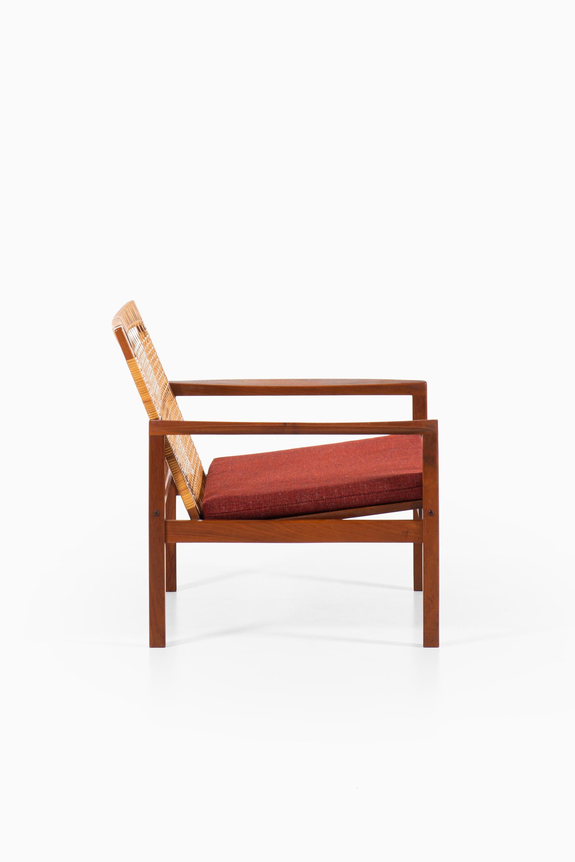 Mid-20th Century Hans Olsen Easy Chairs Model 519 by Juul Kristensen in Denmark