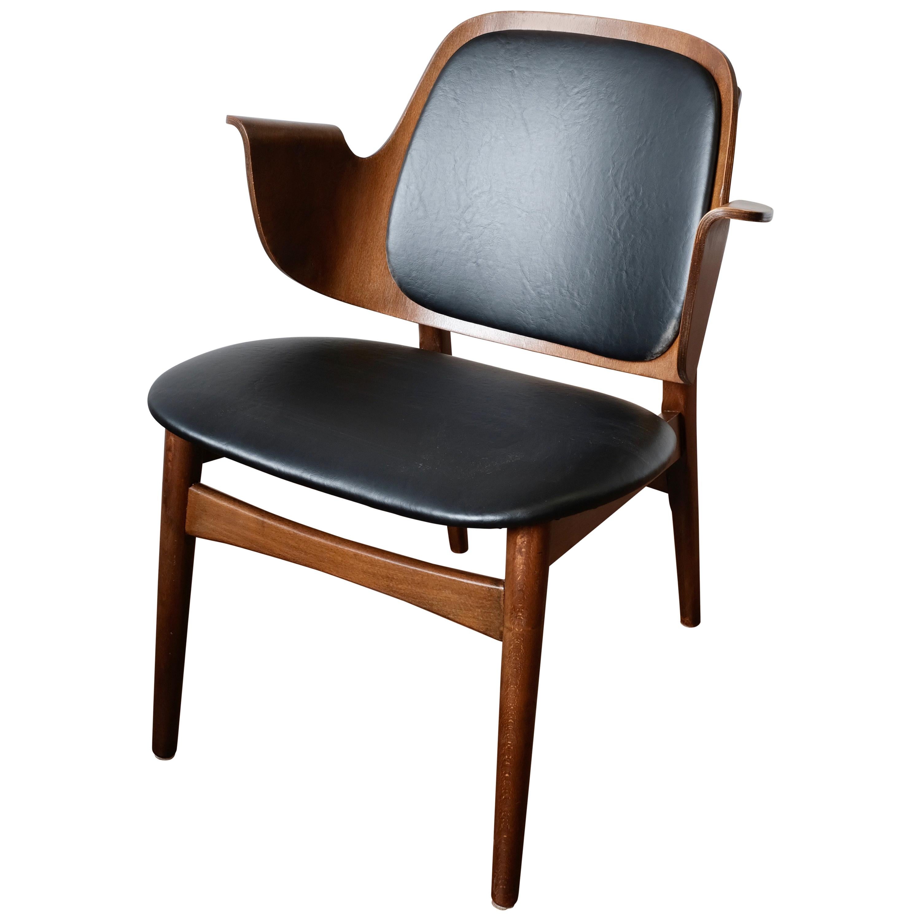 Hans Olsen for Bramin Møbler Model 107 Chair For Sale
