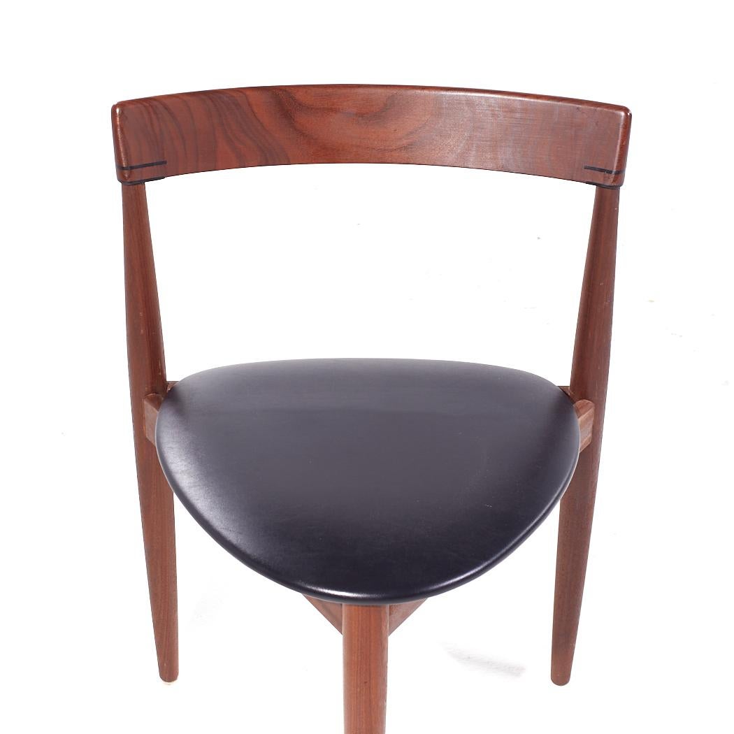 Hans Olsen per Frem Røjle - Set di 6 sedie da pranzo in teak danesi del metà secolo in vendita 3