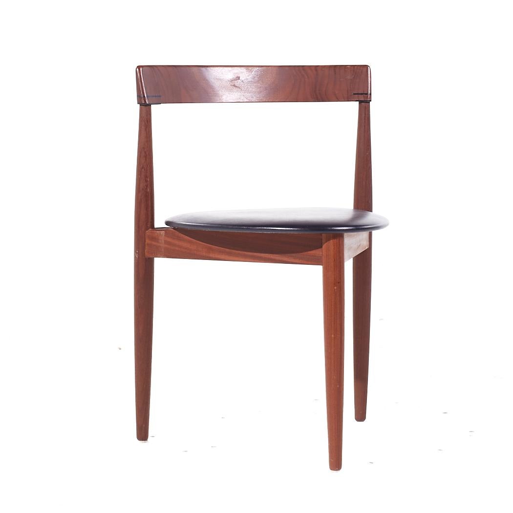 Danese Hans Olsen per Frem Røjle - Set di 6 sedie da pranzo in teak danesi del metà secolo in vendita