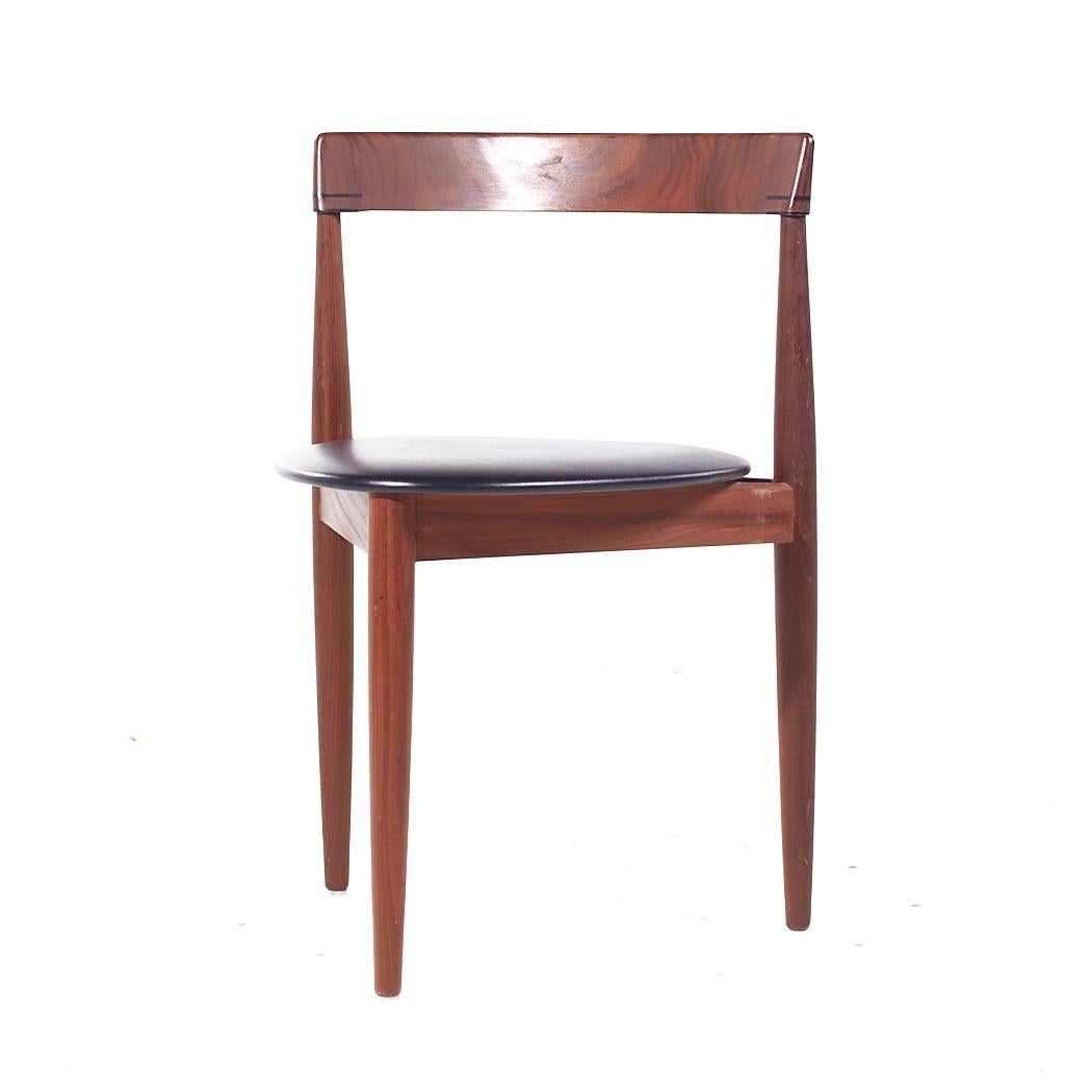 Fine XX secolo Hans Olsen per Frem Røjle - Set di 6 sedie da pranzo in teak danesi del metà secolo in vendita