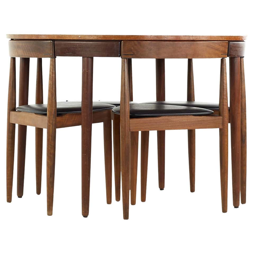 Midcentury Danish Teak Dining Set Hans Olsen Frem Rojle Extending Table ...