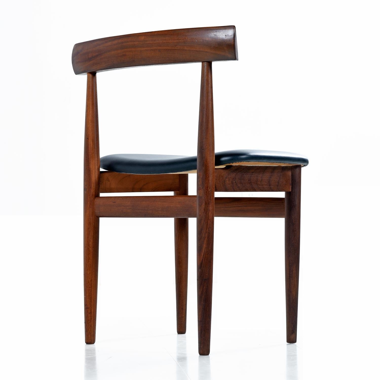 Teak Hans Olsen for Frem Rojle Roundette Dining Table and Chairs