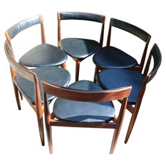 Hans Olsen Frem Røjle Danish Teak Dining Chairs