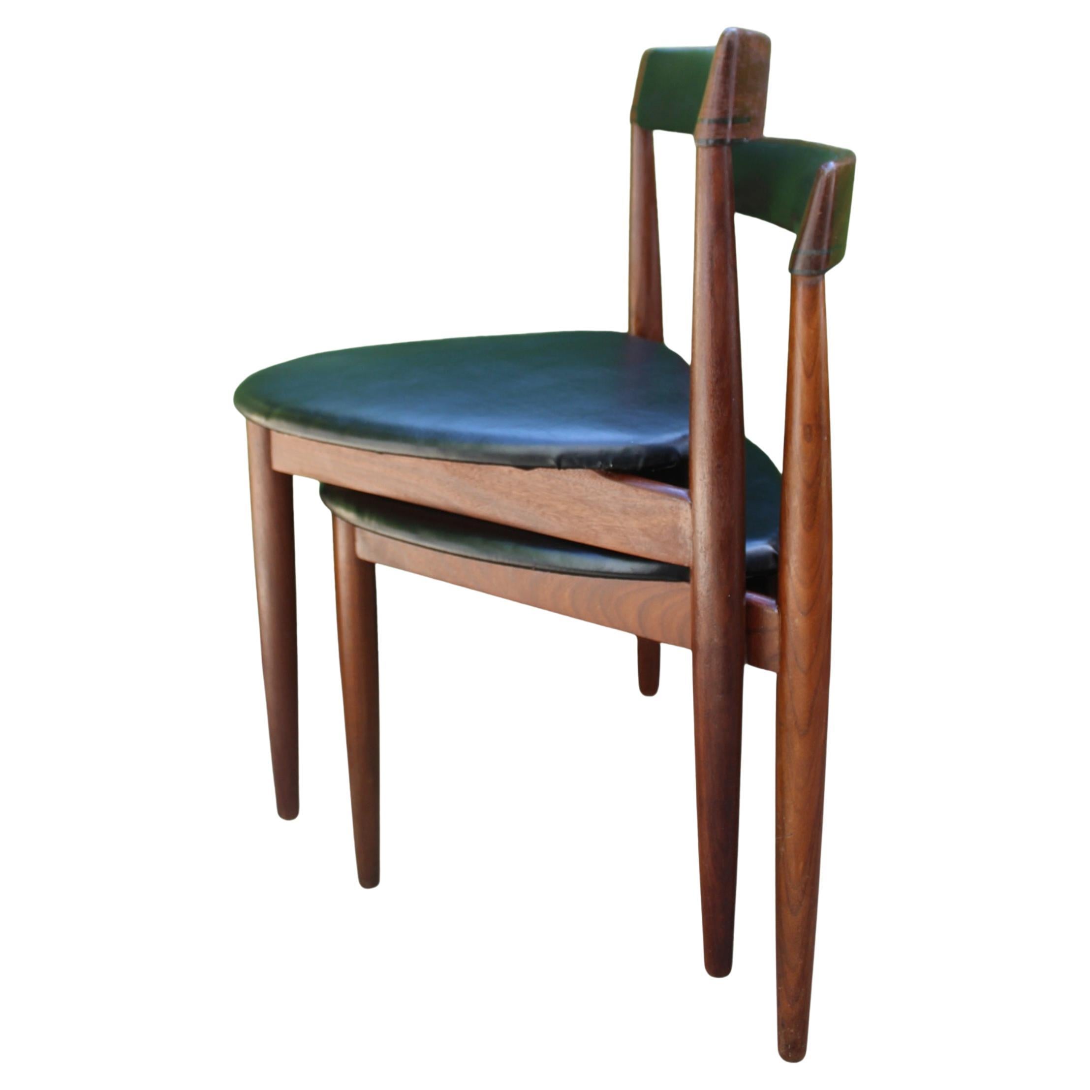 Hans Olsen Frem Røjle Danish Teak Dining Chairs