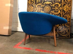 Hans Olsen Fried Egg Chair with Teak Frame, circa 1956