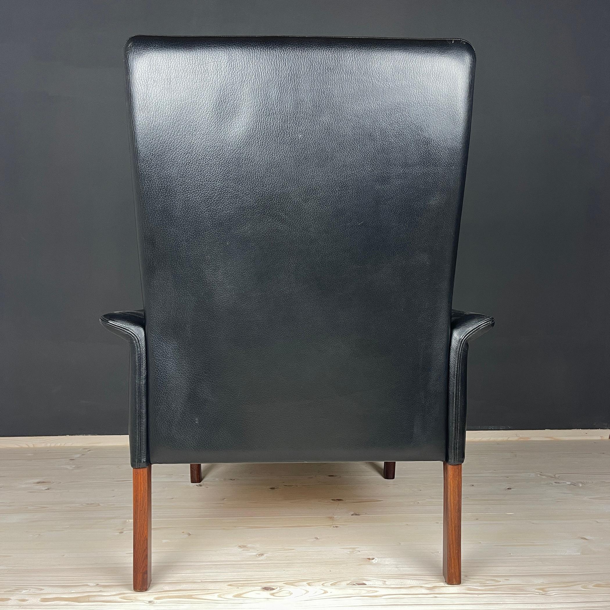 Hans Olsen Lounge Chair and Ottoman Mod. 500 for Vatne Møbler Denmark 1960s 6