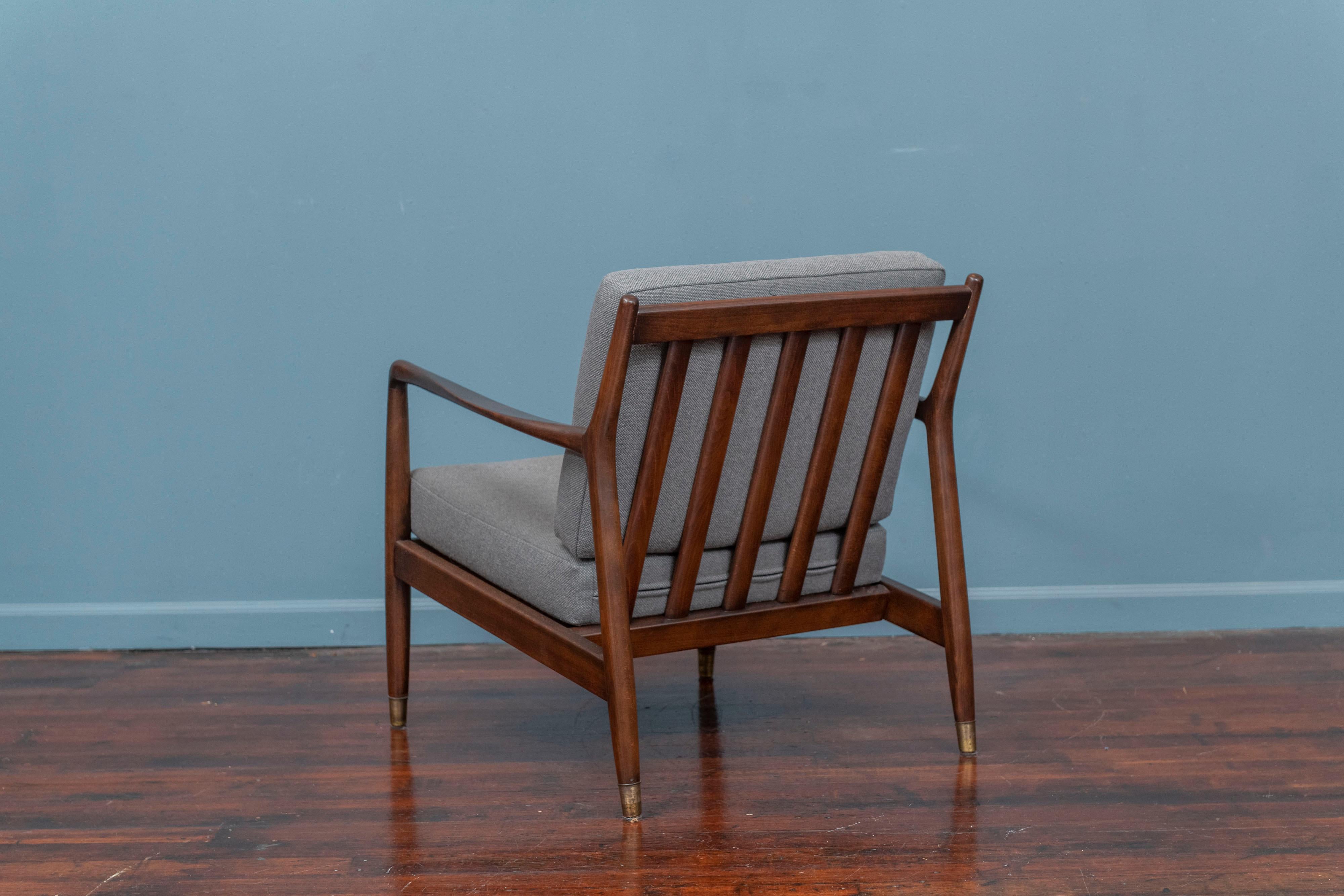 Mid-20th Century Hans Olsen Lounge Chair for DUX