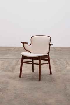 Hans Olsen Lounge chair Model 107 for Bramin Mobler, Denmark, 1950s