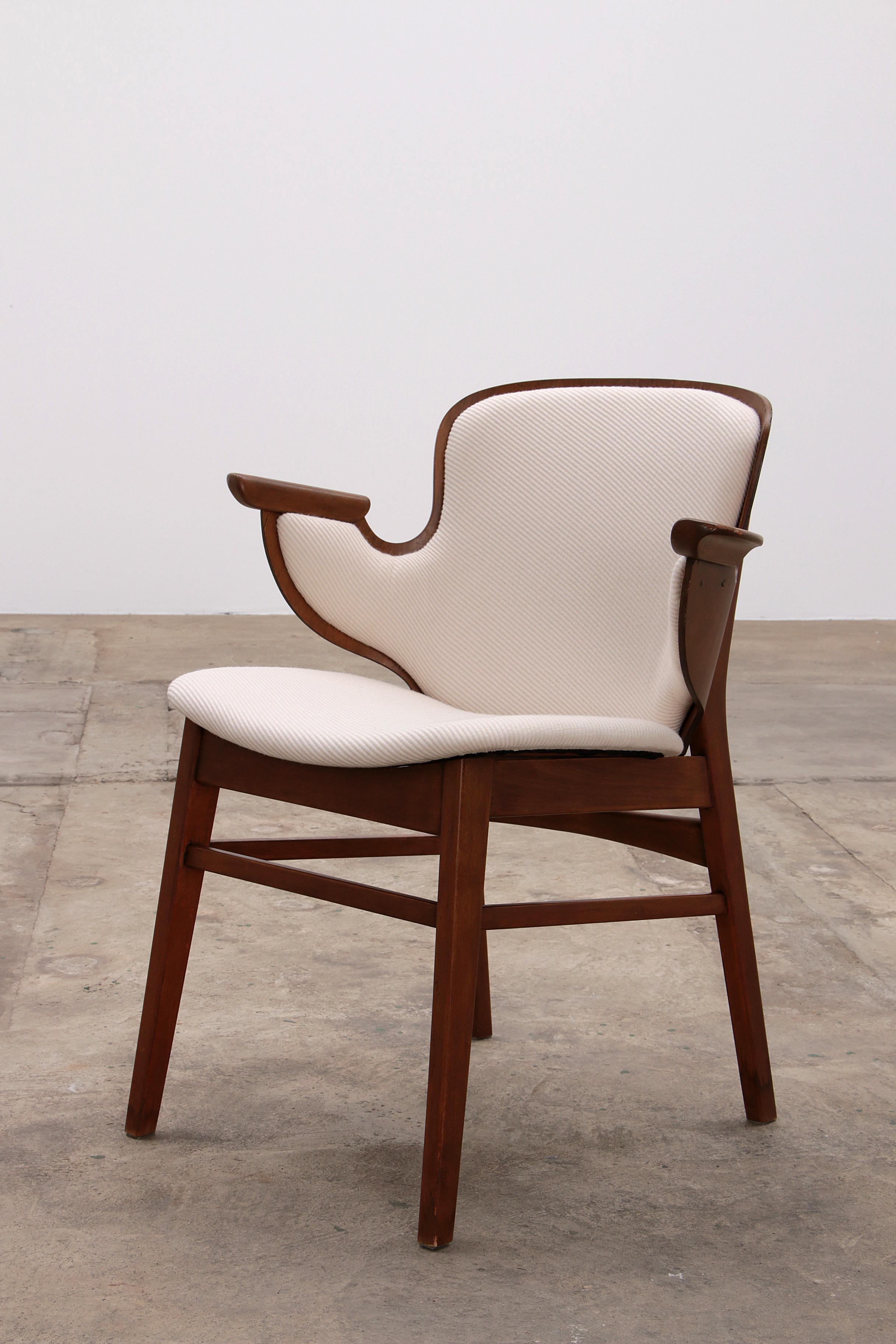 Hans Olsen Lounge chair Model 107 for Bramin Mobler, Denmark, 1950s For Sale 2