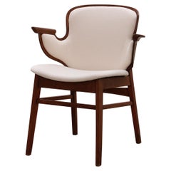 Sedia da salotto Hans Olsen Modello 107 per Bramin Mobler, Danimarca, anni '50