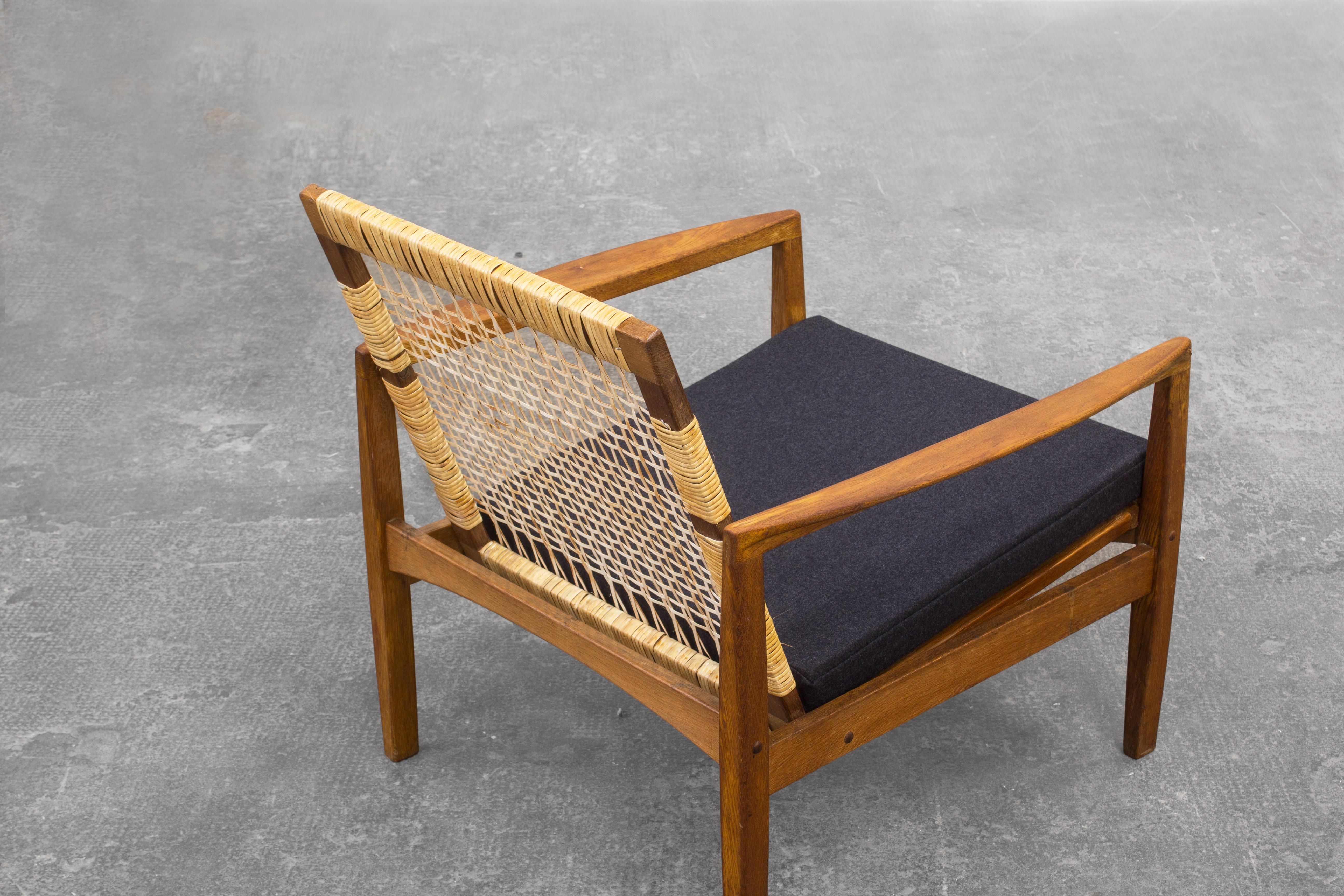 Hans Olsen Lounge Chairs by Juul Kristensen in Denmark 1960, Model 519 3