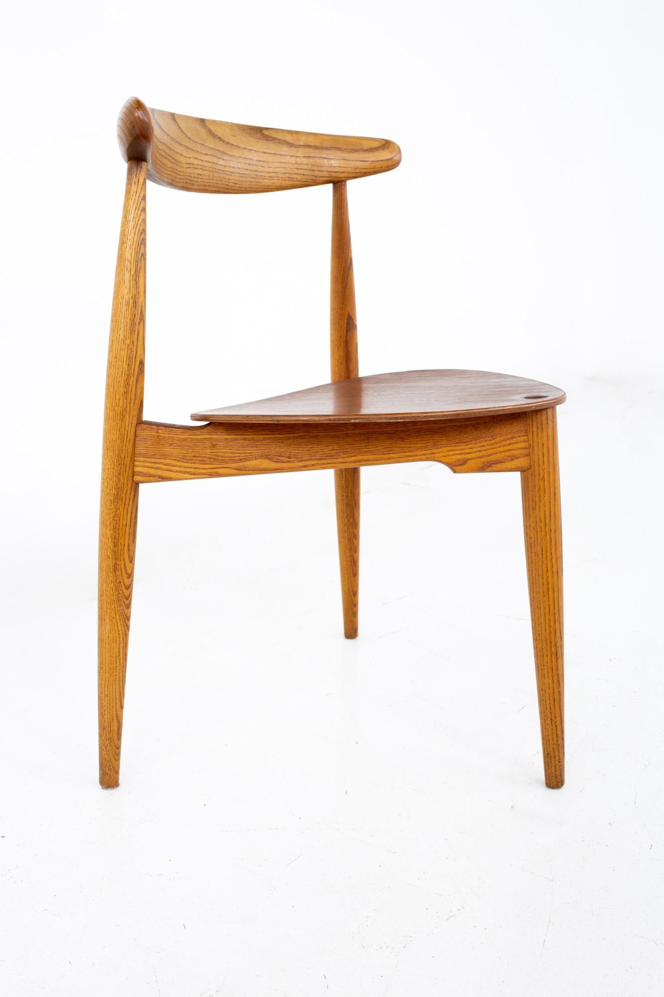 Hans Olsen Mid Century Teak Dining Chairs, Set of 4 4