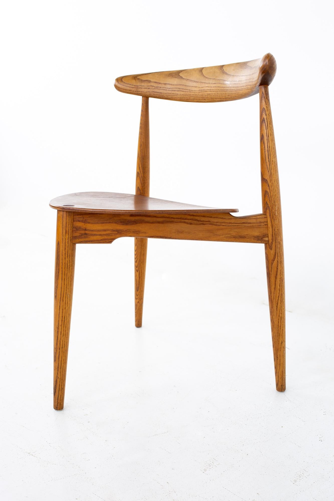 Hans Olsen Mid Century Teak Dining Chairs, Set of 4 5